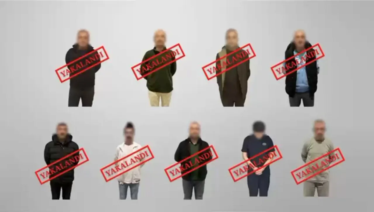 Kırmızı Bültenle Aranan 9 Kişi Yakalandı ve Türkiye'ye Getirildi Kırmızı Bültenle Aranan 9 Kişi Yakalandı ve Türkiye'ye Getirildi