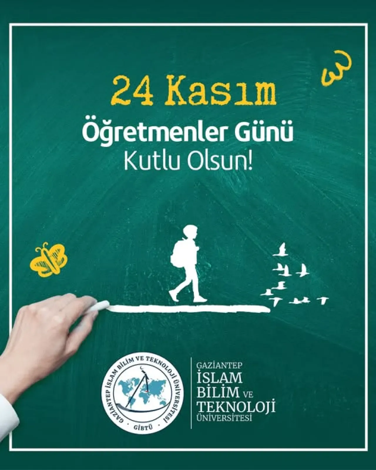 Gaziantep İslam Bilim ve Teknoloji Üniversitesi Rektörü'nden 24 Kasım Öğretmenler Günü Mesajı Gaziantep İslam Bilim ve Teknoloji Üniversitesi Rektörü'nden 24 Kasım Öğretmenler Günü Mesajı