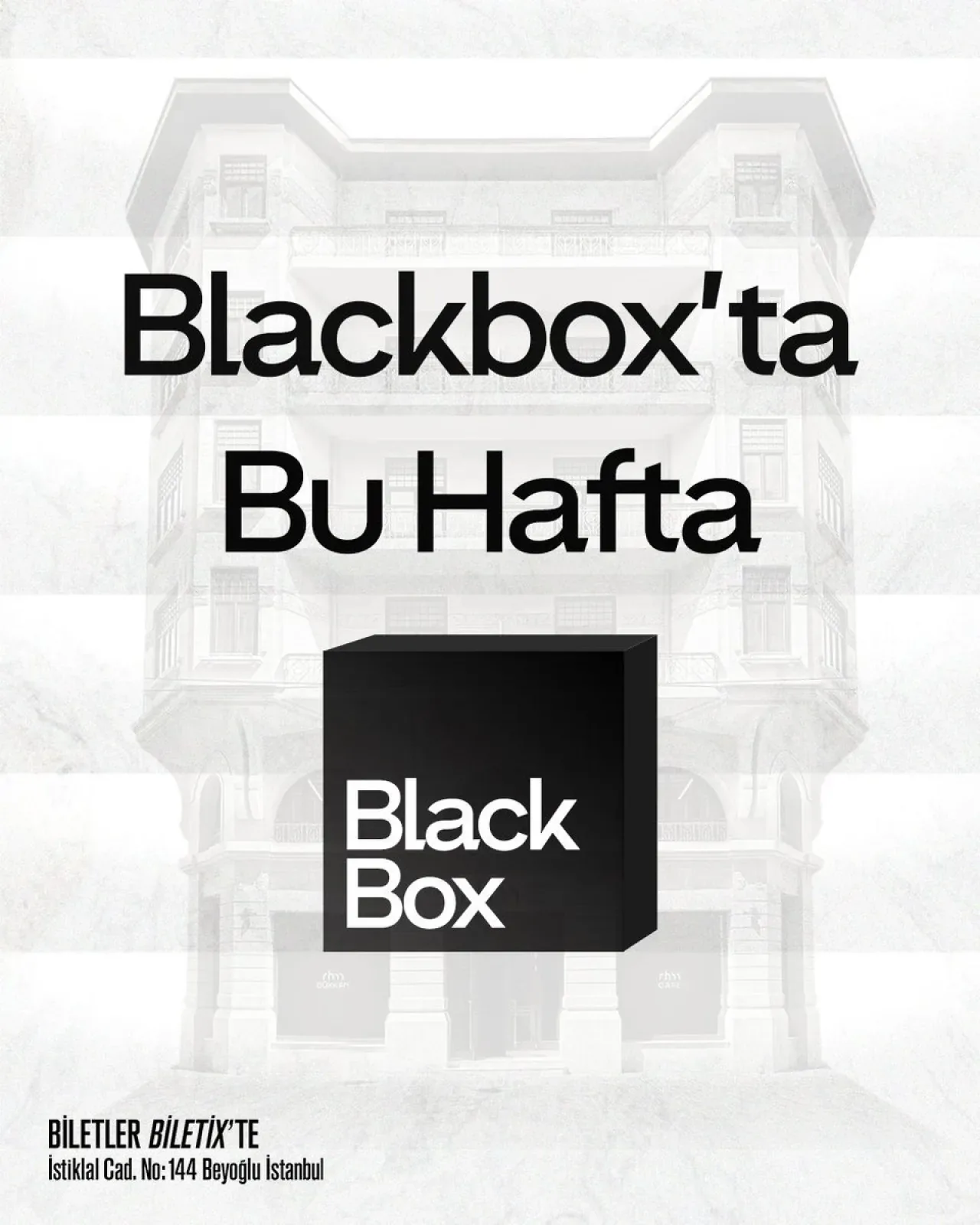 İş Sanat'tan Sanatseverlere Özel Etkinlikler: BlackBox'ta Bu Hafta Neler Var? İş Sanat'tan Sanatseverlere Özel Etkinlikler: BlackBox'ta Bu Hafta Neler Var?