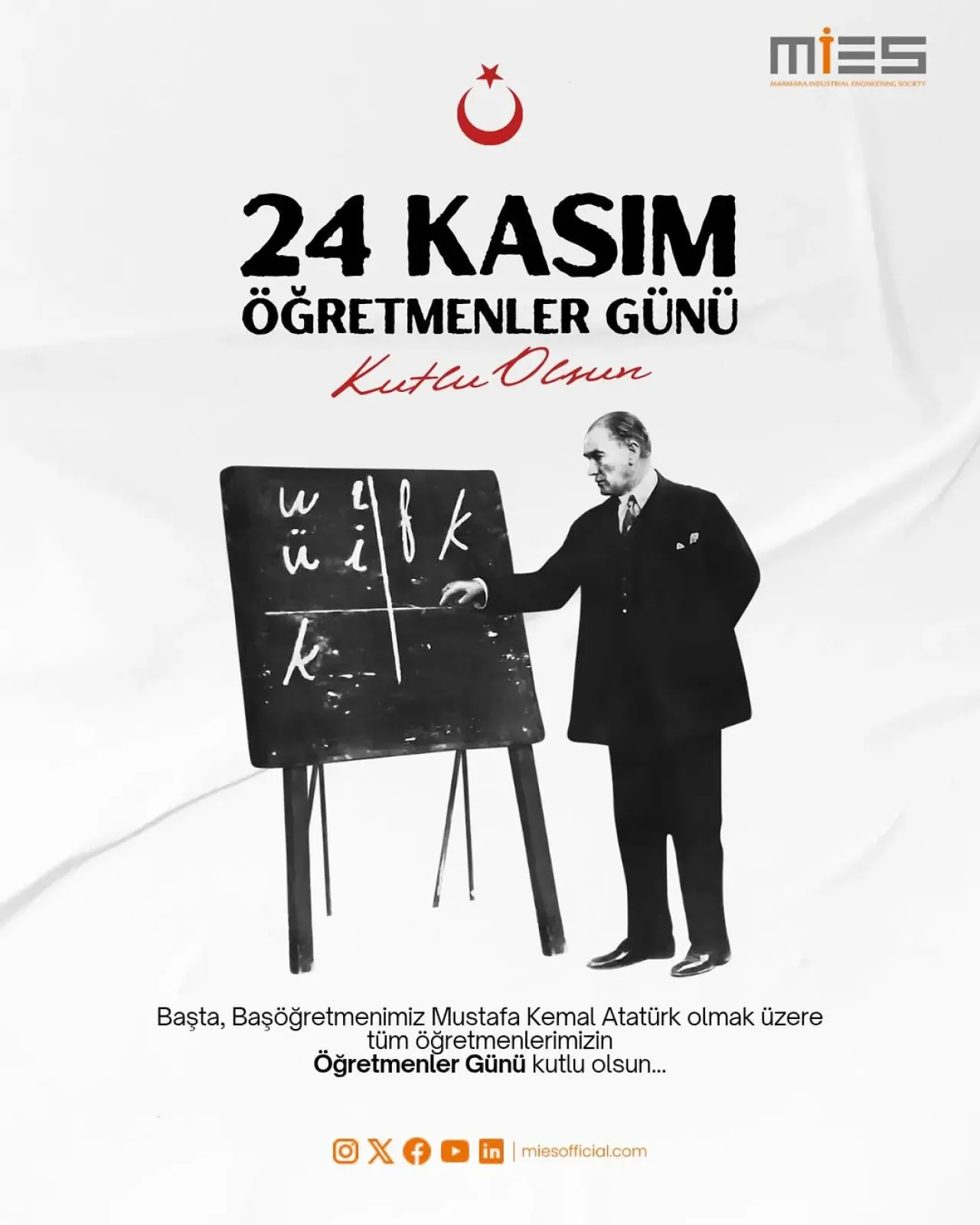 24 Kasım Öğretmenler Günü'nün Anlam ve Önemi 24 Kasım Öğretmenler Günü'nün Anlam ve Önemi