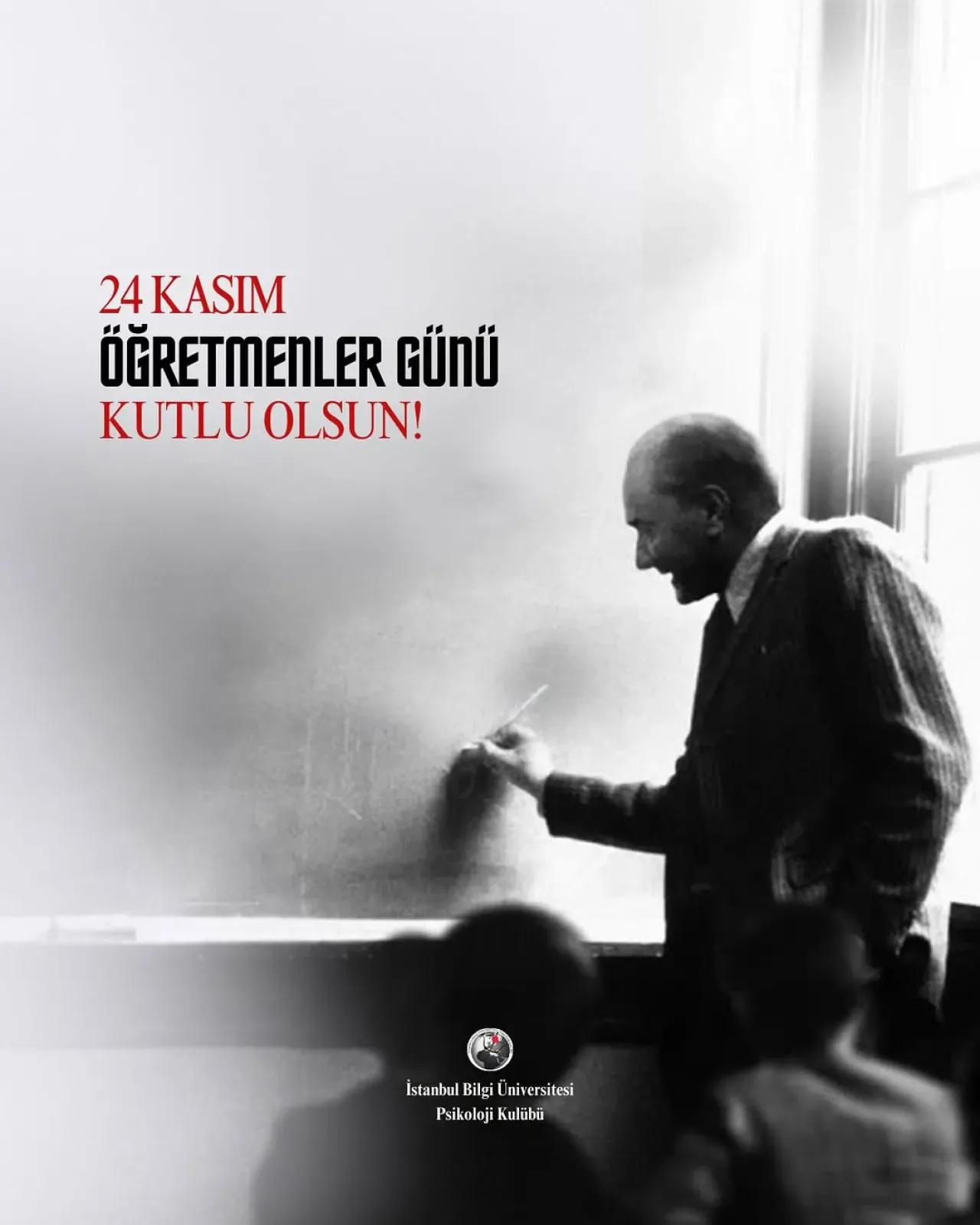 BİLGİ Psikoloji Kulübü'nden Öğretmenler Günü Mesajı BİLGİ Psikoloji Kulübü'nden Öğretmenler Günü Mesajı