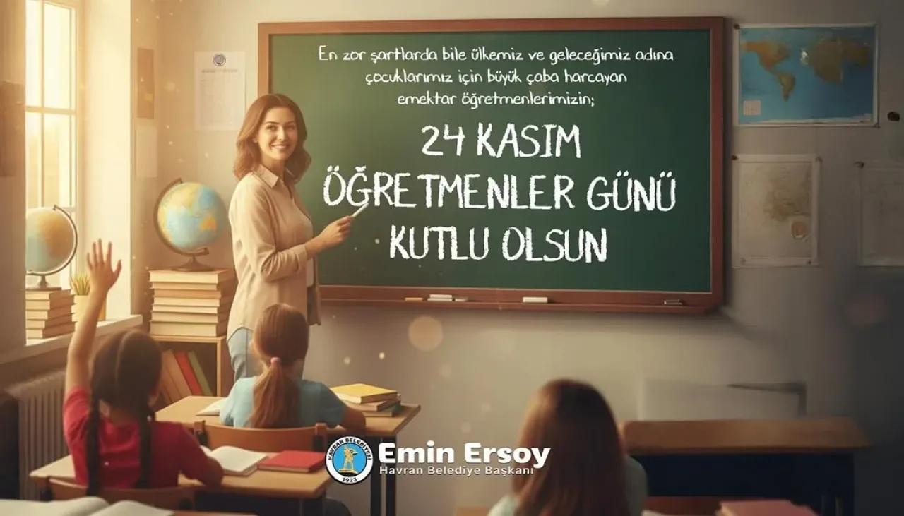 Havran'da 24 Kasım Öğretmenler Günü Kutlamaları Havran'da 24 Kasım Öğretmenler Günü Kutlamaları