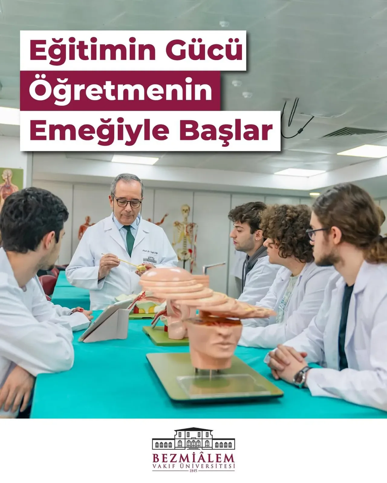 Bezmialem Vakıf Üniversitesi'nden Öğretmenler Günü Mesajı: Eğitimin Gücü Öğretmenin Emeğiyle Başlar Bezmialem Vakıf Üniversitesi'nden Öğretmenler Günü Mesajı: Eğitimin Gücü Öğretmenin Emeğiyle Başlar