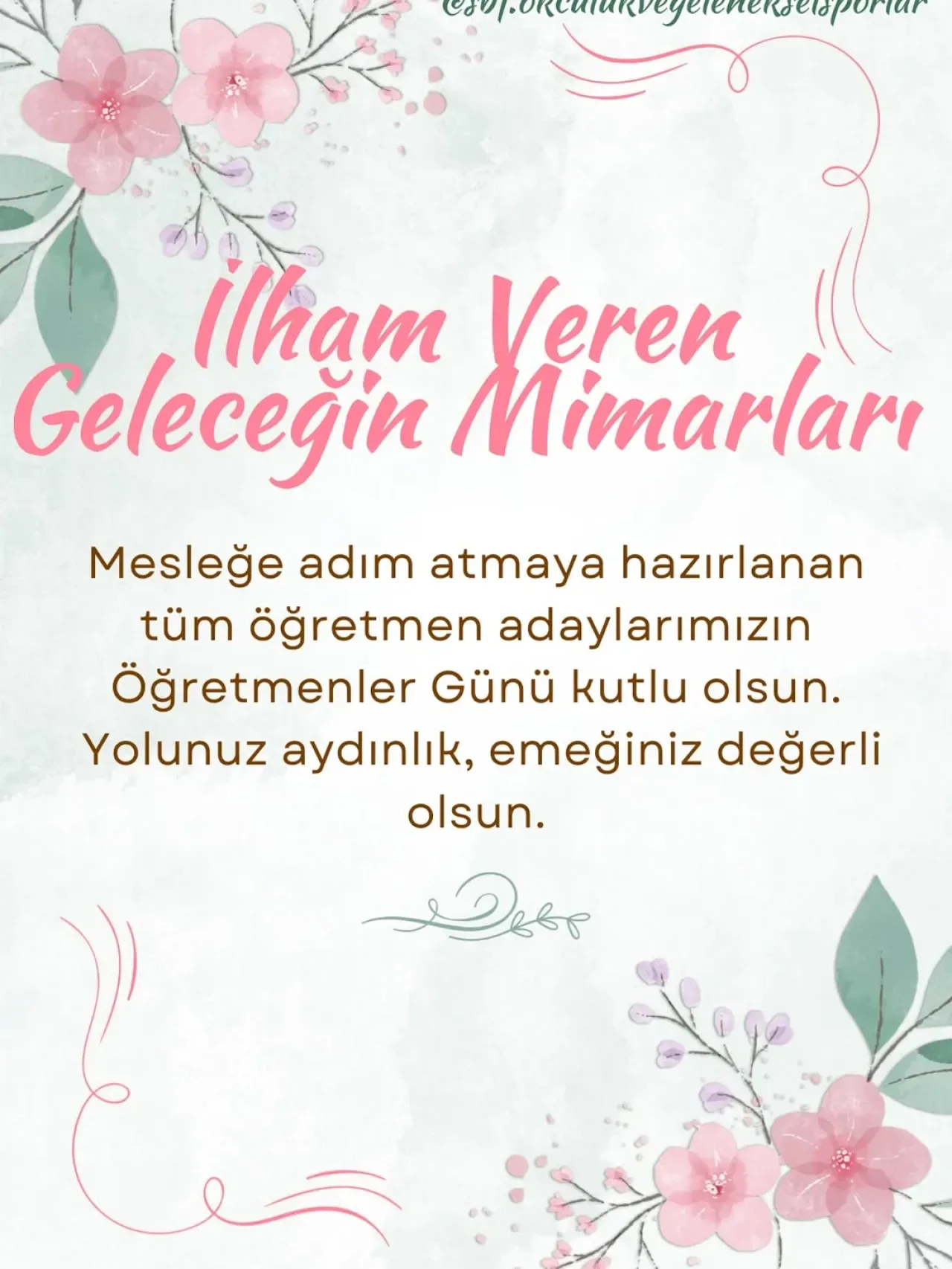 İÜC SBF'de Öğretmen Adayları Öğretmenler Günü'nü Kutladı İÜC SBF'de Öğretmen Adayları Öğretmenler Günü'nü Kutladı