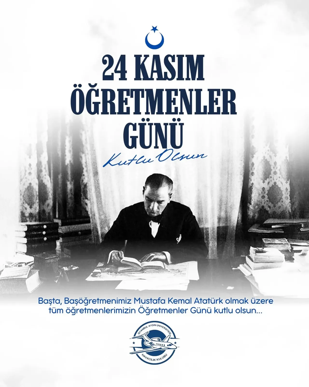 İAÜ Havacılık Kulübü'nden Öğretmenler Günü Mesajı İAÜ Havacılık Kulübü'nden Öğretmenler Günü Mesajı