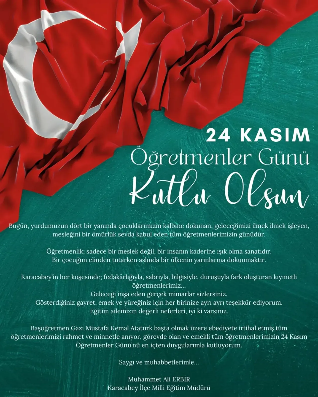 Karacabey'de Öğretmenler Günü Coşkusu: Geleceğin Mimarlarına Teşekkür Karacabey'de Öğretmenler Günü Coşkusu: Geleceğin Mimarlarına Teşekkür