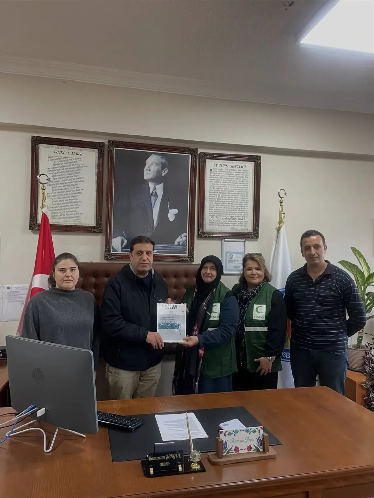 Yeşilay Eyüpsultan Şubesi, Liselerde Bağımlılıkla Mücadele Çalışmalarını Sürdürüyor Yeşilay Eyüpsultan Şubesi, Liselerde Bağımlılıkla Mücadele Çalışmalarını Sürdürüyor