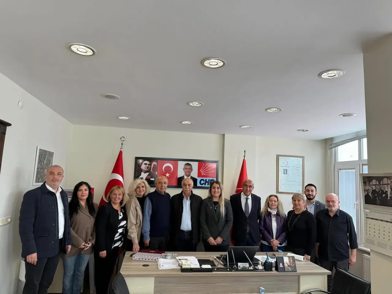 CHP Bakırköy İlçe Başkanlığı'na FLODER'den Ziyaret CHP Bakırköy İlçe Başkanlığı'na FLODER'den Ziyaret