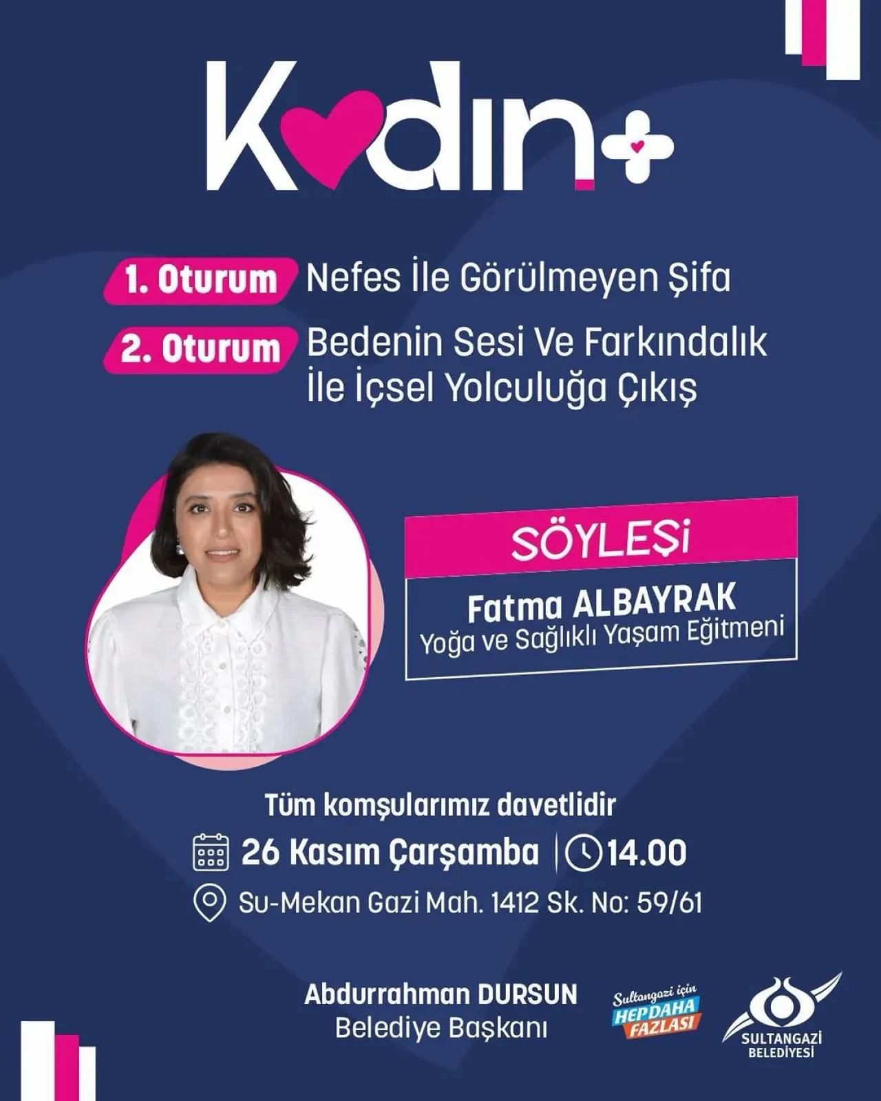 Sultangazi'de Nefes ve Yoga ile İçsel Yolculuk Sultangazi'de Nefes ve Yoga ile İçsel Yolculuk