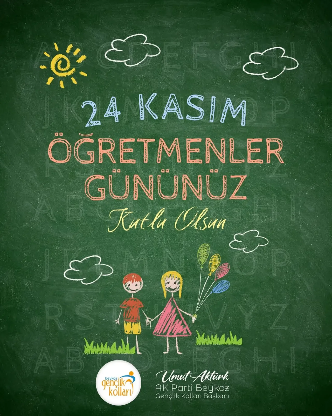 İstanbul AK Gençlik Beykoz, 24 Kasım Öğretmenler Günü'nü Kutladı İstanbul AK Gençlik Beykoz, 24 Kasım Öğretmenler Günü'nü Kutladı
