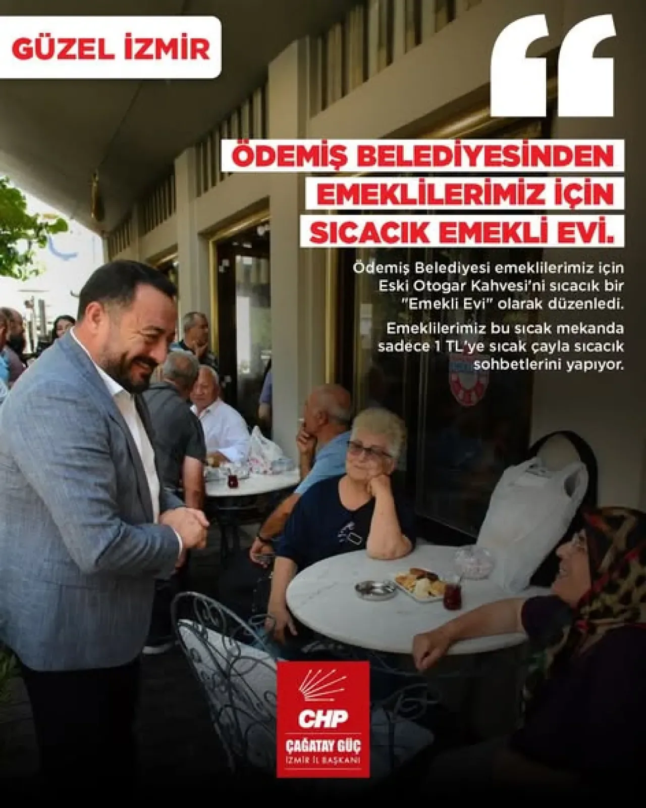 Ödemiş Belediyesi, Eski Otogar Kahvesi'ni Emekli Evi'ne Dönüştürdü Ödemiş Belediyesi, Eski Otogar Kahvesi'ni Emekli Evi'ne Dönüştürdü