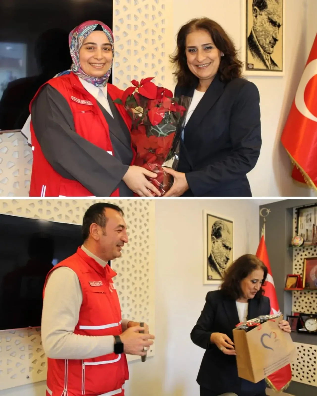 Beykoz Kızılay Başkanı, İlçe Milli Eğitim Müdürü Özcan'ı Ziyaret Etti Beykoz Kızılay Başkanı, İlçe Milli Eğitim Müdürü Özcan'ı Ziyaret Etti
