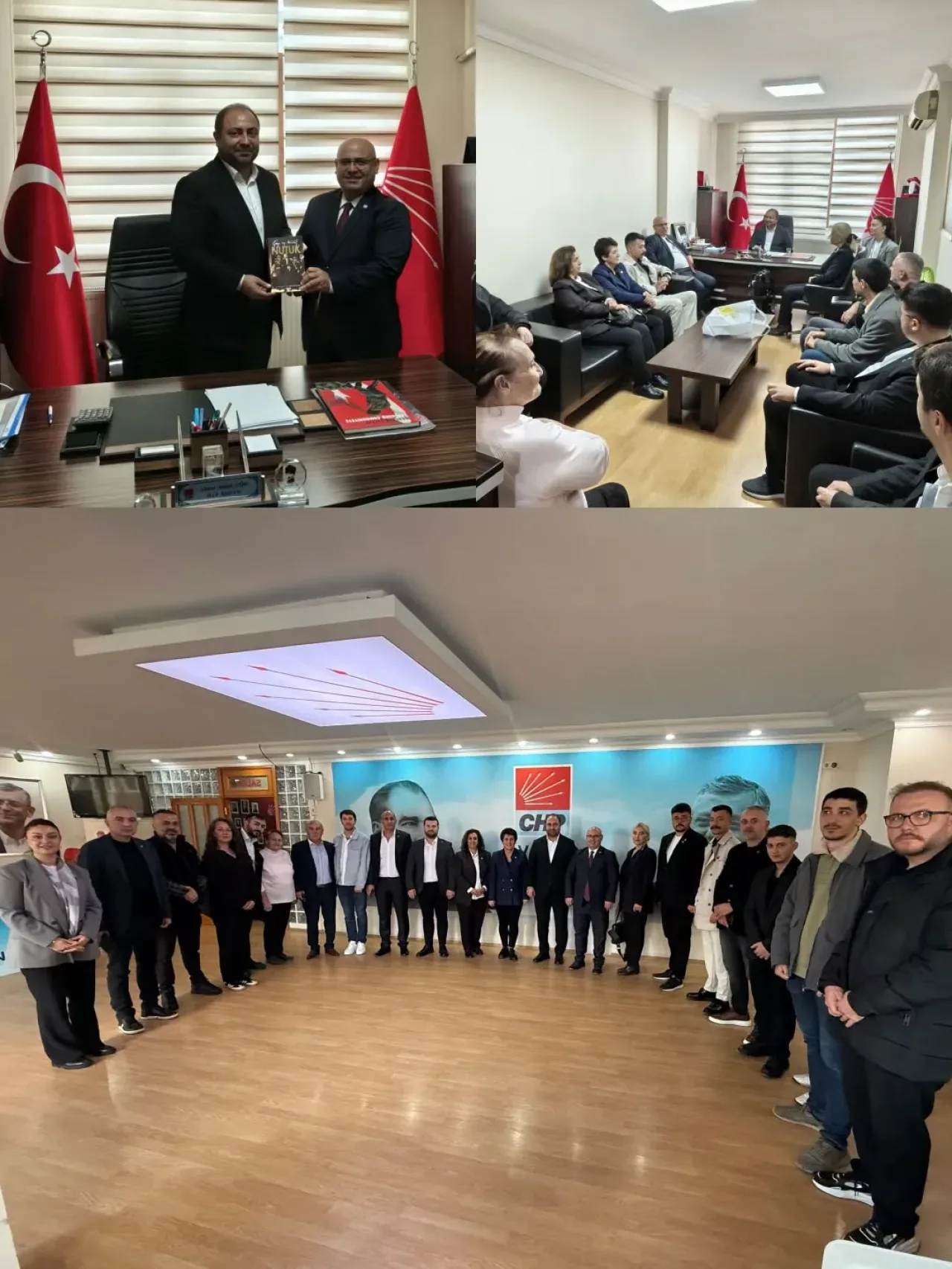 İYİ Parti Avcılar Heyeti, CHP Avcılar İlçe Başkanlığı'nı Ziyaret Etti İYİ Parti Avcılar Heyeti, CHP Avcılar İlçe Başkanlığı'nı Ziyaret Etti
