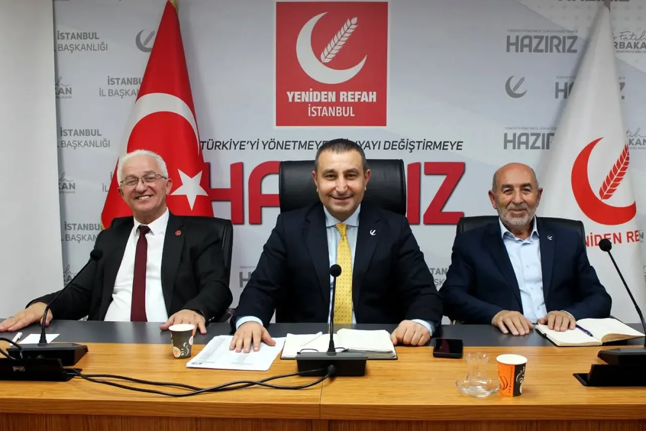 Yeniden Refah Partisi İstanbul İl Yönetimi Yeni Dönem Çalışmalarına Başladı Yeniden Refah Partisi İstanbul İl Yönetimi Yeni Dönem Çalışmalarına Başladı