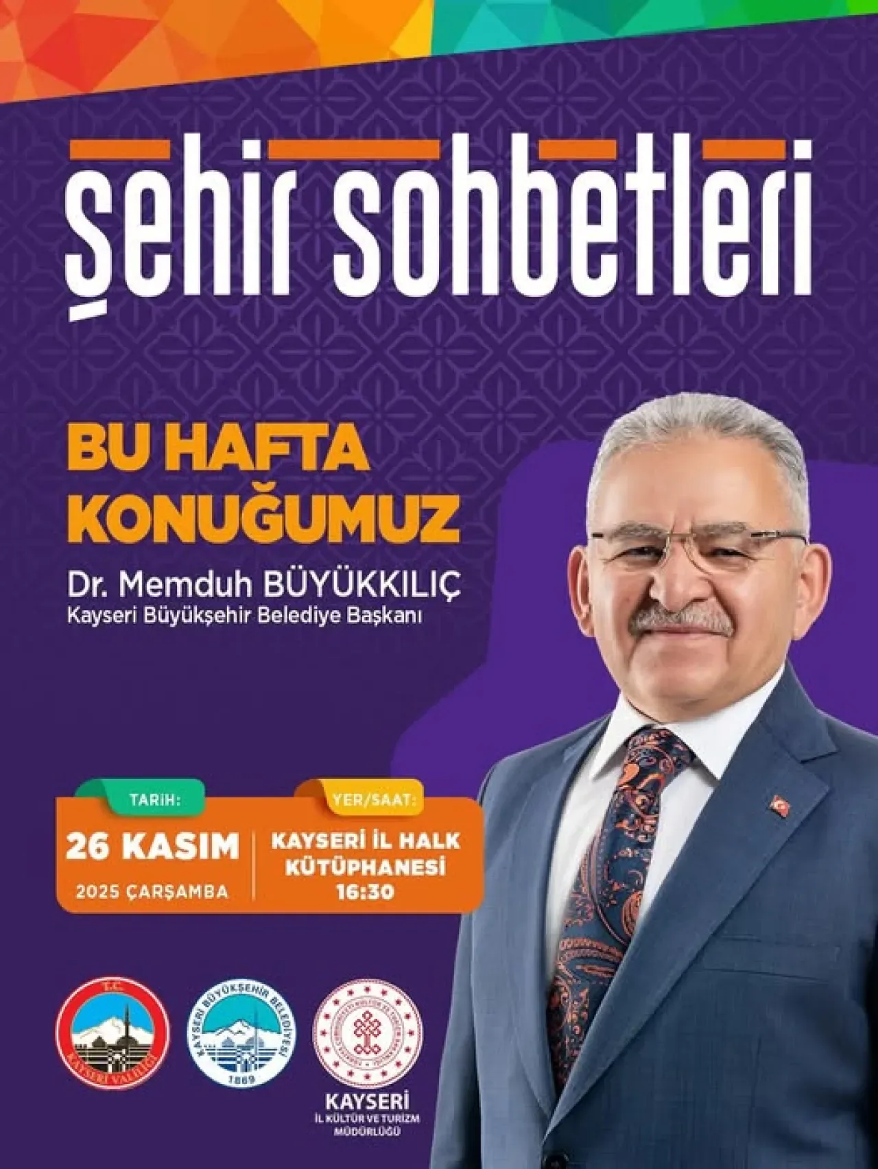 Kayseri'de Gençlerle Gelecek Sohbetleri: Büyükşehir Belediyesi Buluşması Kayseri'de Gençlerle Gelecek Sohbetleri: Büyükşehir Belediyesi Buluşması