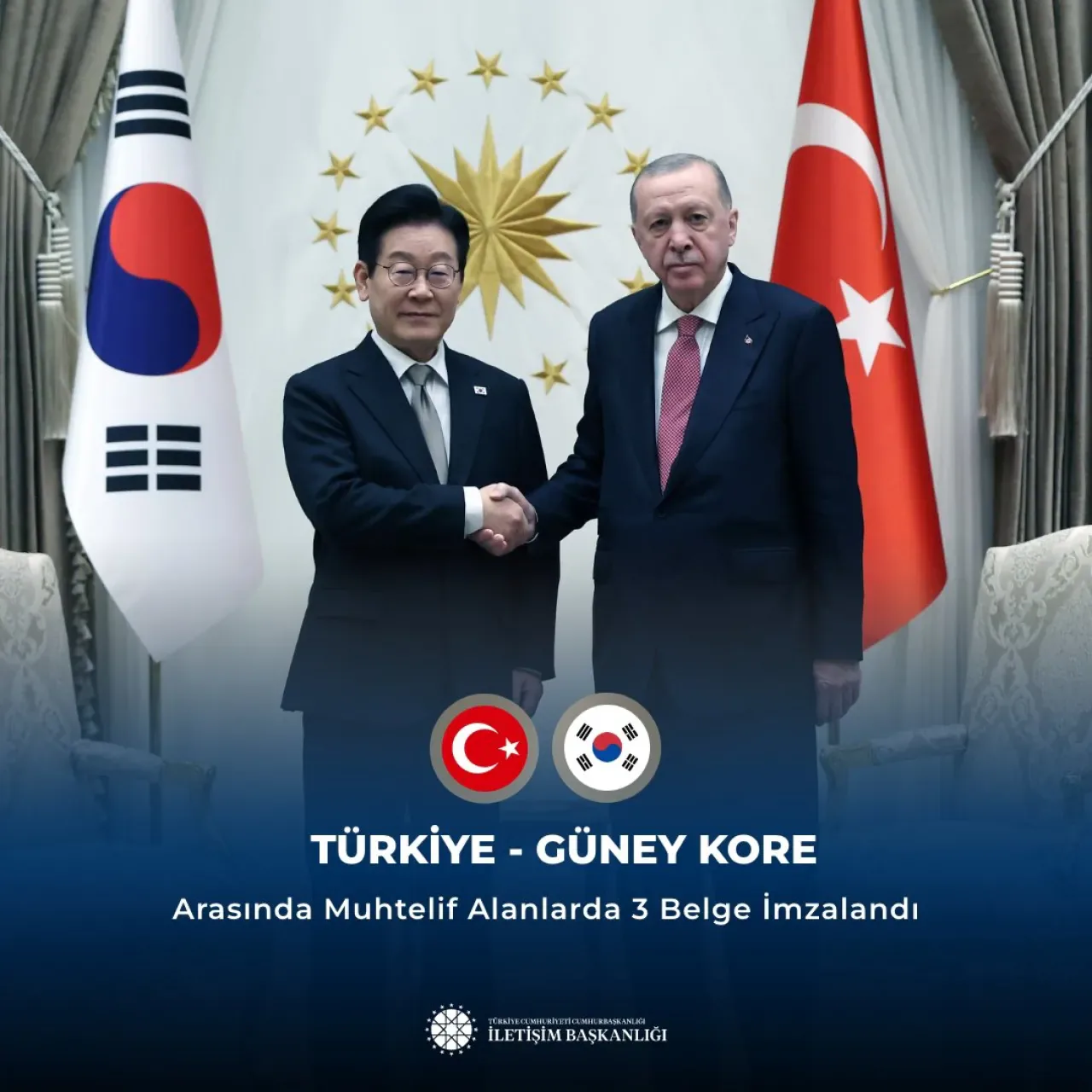 Türkiye ile Güney Kore Arasında İş Birliği Anlaşmaları İmzalandı Türkiye ile Güney Kore Arasında İş Birliği Anlaşmaları İmzalandı