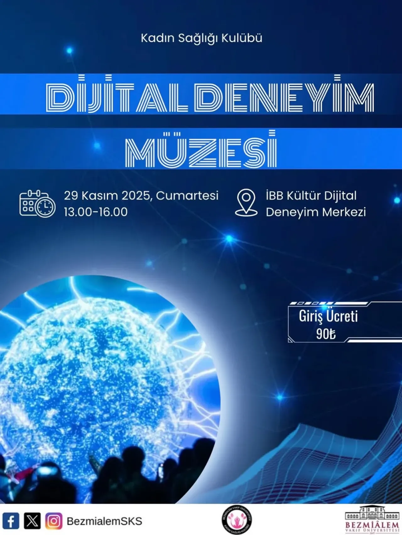 Bezmialem Vakıf Üniversitesi Öğrencileri için İstanbul Dijital Deneyim Müzesi Etkinliği Bezmialem Vakıf Üniversitesi Öğrencileri için İstanbul Dijital Deneyim Müzesi Etkinliği