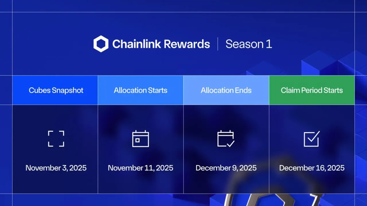 Chainlink Rewards Season 1 İçin Son Günler Chainlink Rewards Season 1 İçin Son Günler
