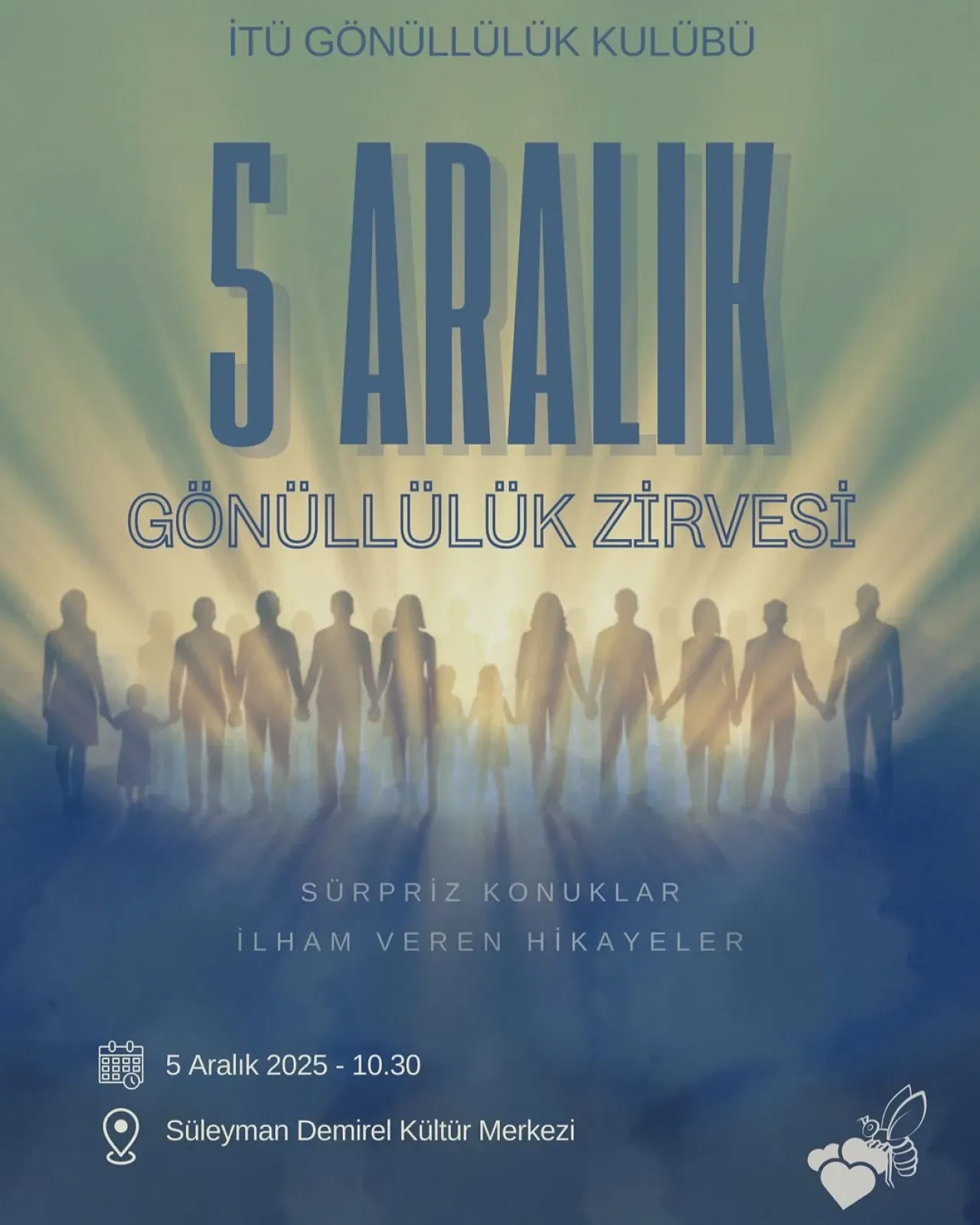 İTÜ Gönüllülük Kulübü 5 Aralık'ta Gönüllülük Zirvesi Düzenliyor İTÜ Gönüllülük Kulübü 5 Aralık'ta Gönüllülük Zirvesi Düzenliyor