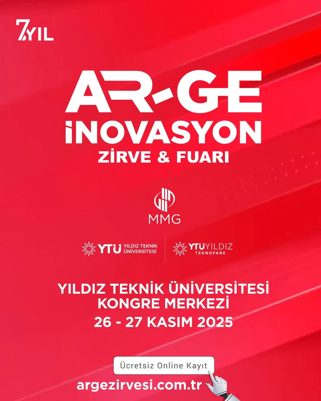 Yıldız Teknik Üniversitesi'nin Ev Sahipliğinde AR-GE İnovasyon Zirve ve Fuarı Düzenleniyor Yıldız Teknik Üniversitesi'nin Ev Sahipliğinde AR-GE İnovasyon Zirve ve Fuarı Düzenleniyor