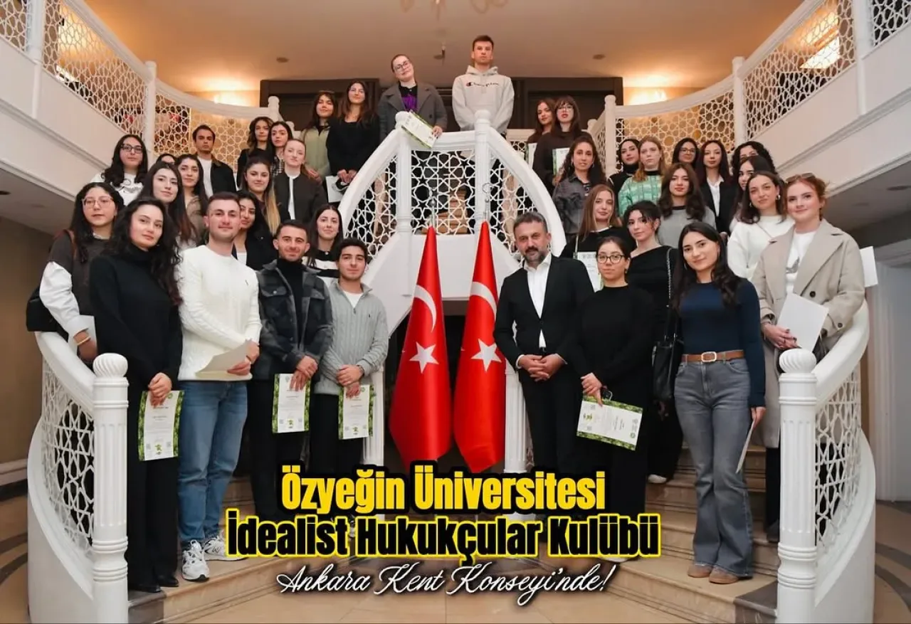 Özyeğin Üniversitesi Hukuk Öğrencileri Ankara Kent Konseyi'ni Ziyaret Etti Özyeğin Üniversitesi Hukuk Öğrencileri Ankara Kent Konseyi'ni Ziyaret Etti