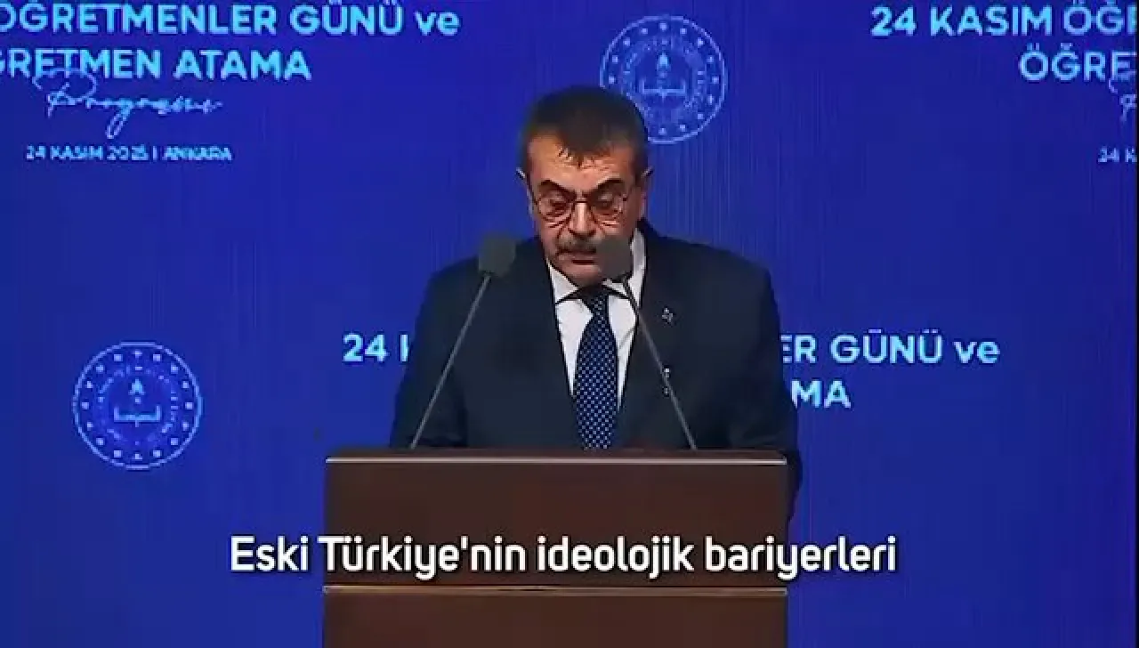 Milli Eğitim Bakanı Tekin'den Öğretmenler Günü Mesajı: İdeolojik Bariyerler Kaldırıldı Milli Eğitim Bakanı Tekin'den Öğretmenler Günü Mesajı: İdeolojik Bariyerler Kaldırıldı