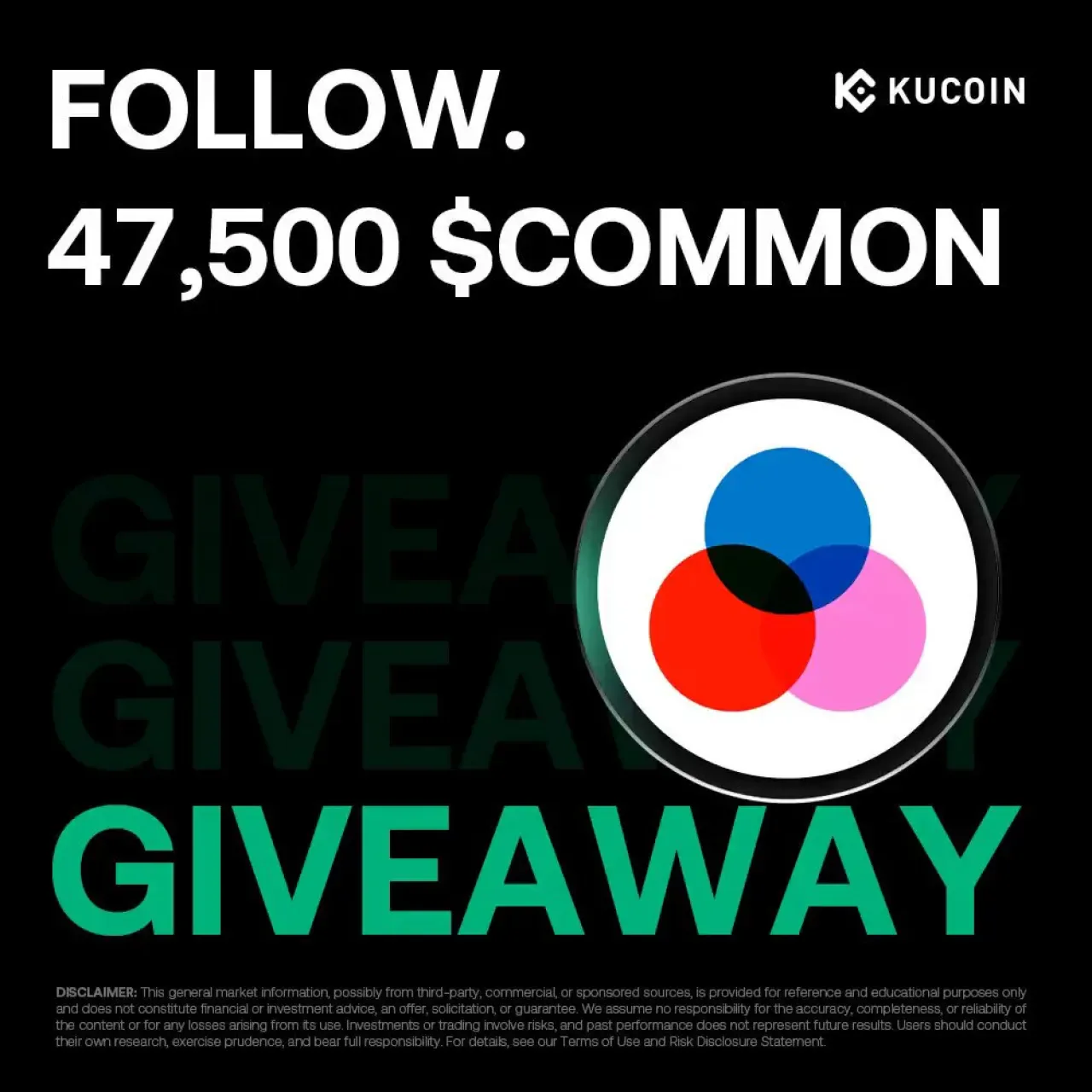 KuCoin ve COMMON Projesi, 47.500 COMMON Ödüllü Giveaway Etkinliği Düzenliyor KuCoin ve COMMON Projesi, 47.500 COMMON Ödüllü Giveaway Etkinliği Düzenliyor
