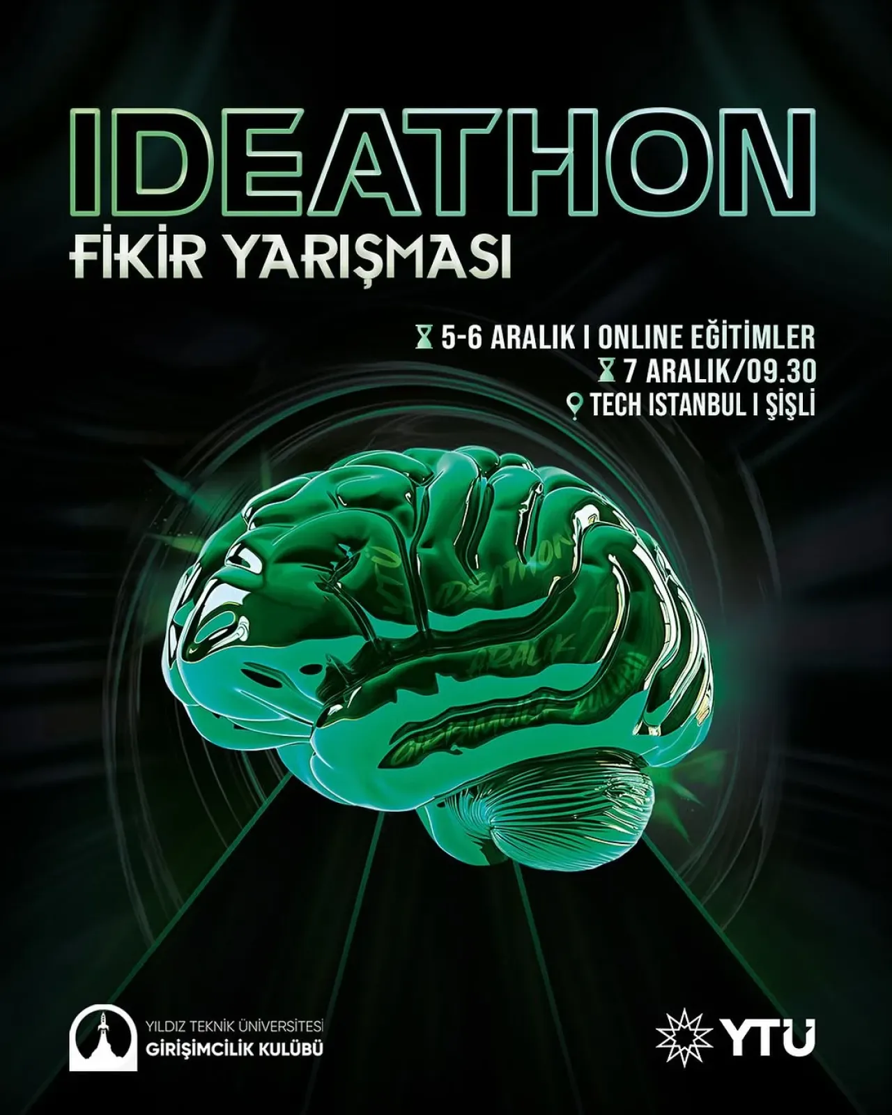 YTÜ Girişimcilik Kulübü Ideathon 25 Fikir Yarışması Başvuruları Başladı YTÜ Girişimcilik Kulübü Ideathon 25 Fikir Yarışması Başvuruları Başladı