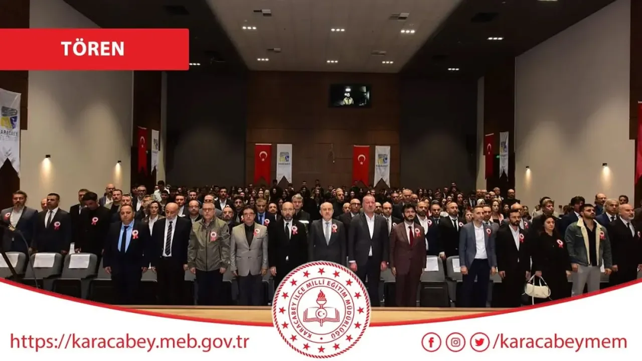 Karacabey'de 24 Kasım Öğretmenler Günü Coşkuyla Kutlandı Karacabey'de 24 Kasım Öğretmenler Günü Coşkuyla Kutlandı
