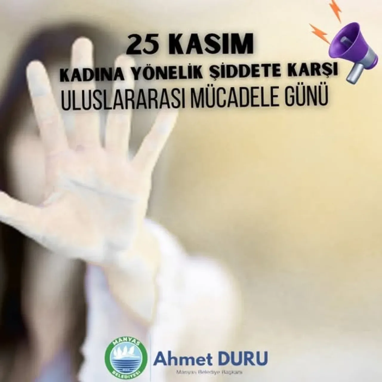Manyas Belediyesi'nden Kadına Yönelik Şiddete Karşı Sıfır Tolerans Açıklaması Manyas Belediyesi'nden Kadına Yönelik Şiddete Karşı Sıfır Tolerans Açıklaması
