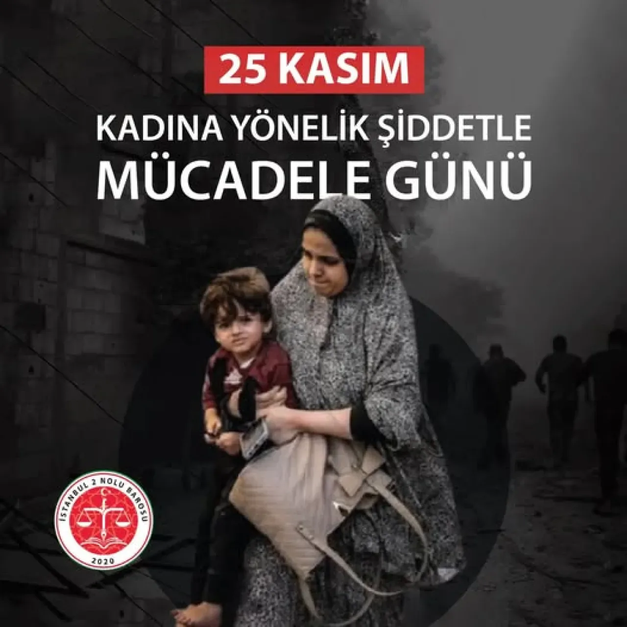 İstanbul Barosu'ndan 25 Kasım Mesajı: Kadına Yönelik Şiddetle Mücadele Günü'nde Anma İstanbul Barosu'ndan 25 Kasım Mesajı: Kadına Yönelik Şiddetle Mücadele Günü'nde Anma