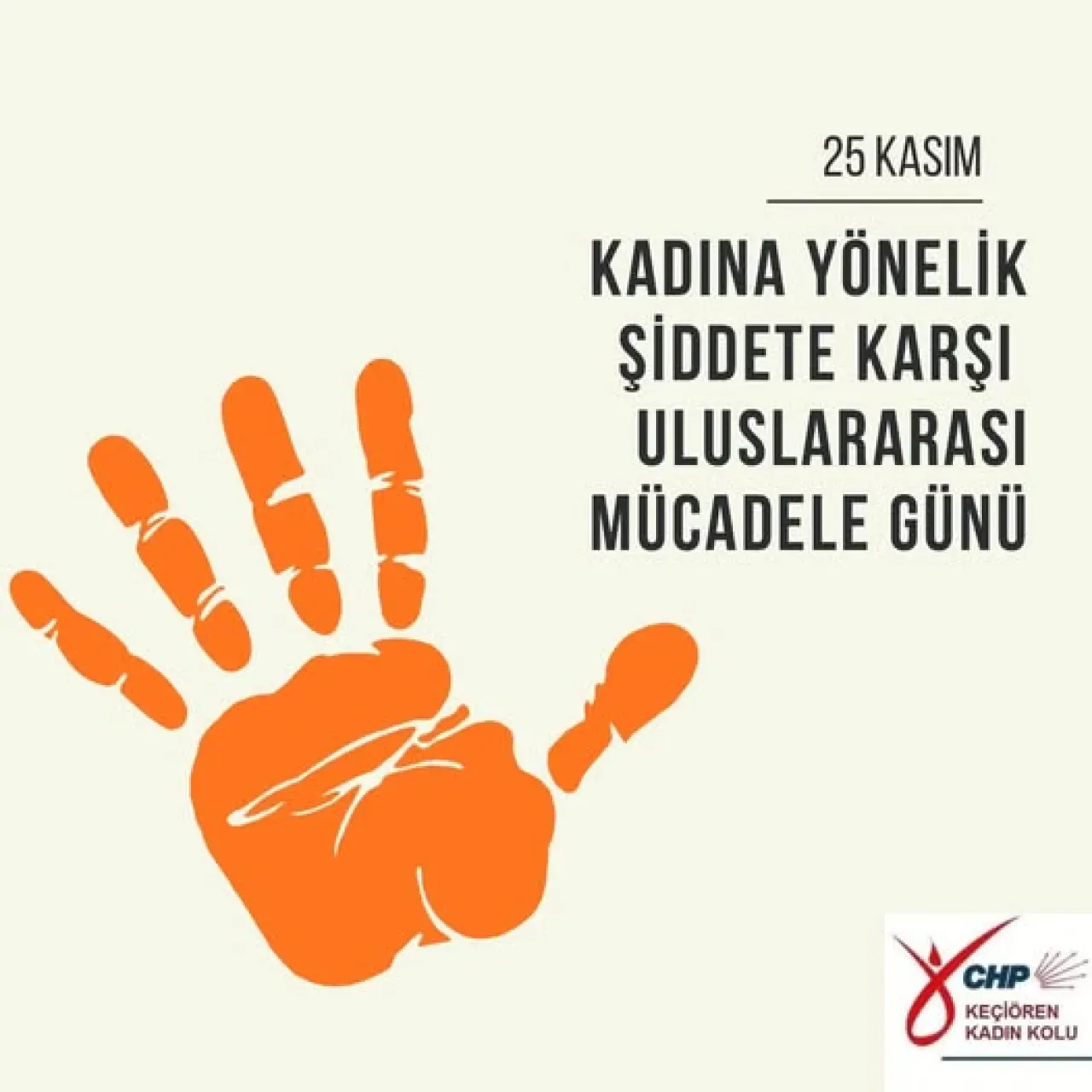 CHP Keçiören Kadın Kolu'ndan 25 Kasım Mesajı: Şiddete Karşı Mücadele Her Gün Devam Edecek CHP Keçiören Kadın Kolu'ndan 25 Kasım Mesajı: Şiddete Karşı Mücadele Her Gün Devam Edecek