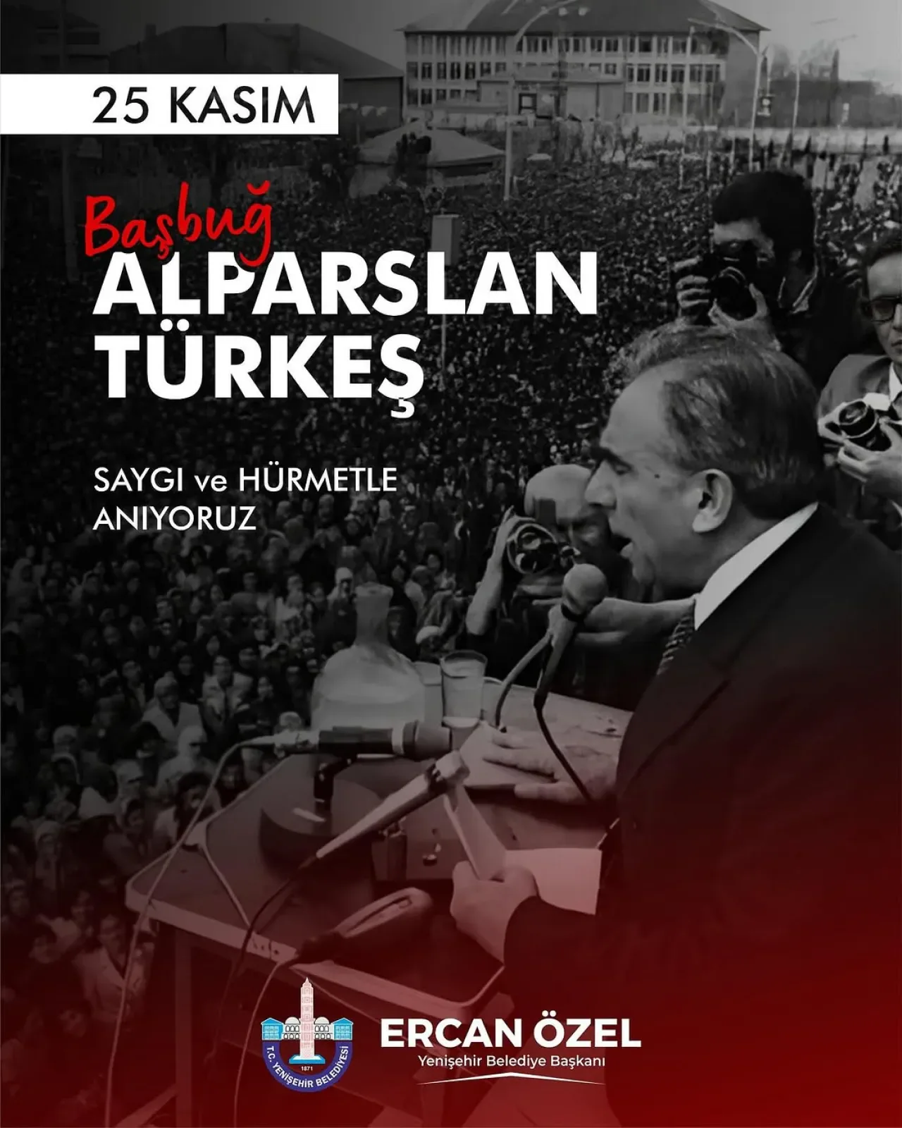 Bursa Yenişehir'de Alparslan Türkeş'in 108. Doğum Yıldönümü Anıldı Bursa Yenişehir'de Alparslan Türkeş'in 108. Doğum Yıldönümü Anıldı