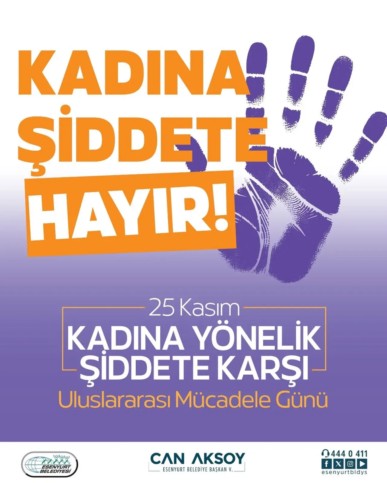 Esenyurt Belediyesi, 25 Kasım'da Kadına Yönelik Şiddetle Mücadele İçin Sesini Yükseltti Esenyurt Belediyesi, 25 Kasım'da Kadına Yönelik Şiddetle Mücadele İçin Sesini Yükseltti