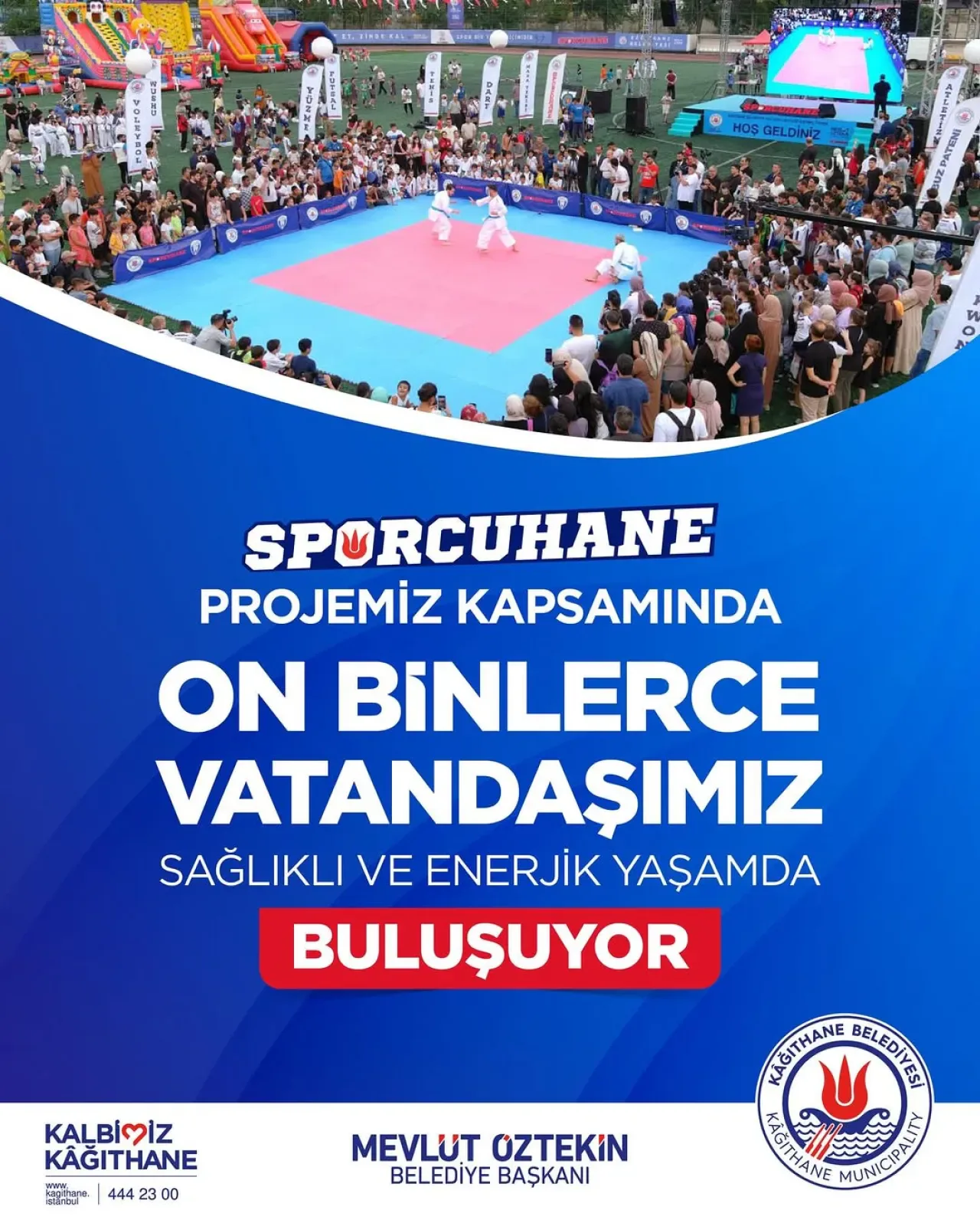 Kağıthane'de Spor Hayatın Merkezinde: Sporcuhane Projesi On Binlerce Kişiye Ulaşıyor Kağıthane'de Spor Hayatın Merkezinde: Sporcuhane Projesi On Binlerce Kişiye Ulaşıyor