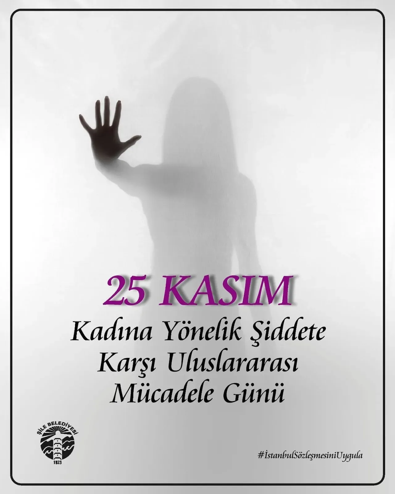 Şile Belediyesi'nden 25 Kasım Mesajı: Kadına Yönelik Şiddete Karşı Mücadele Kararlılıkla Sürüyor Şile Belediyesi'nden 25 Kasım Mesajı: Kadına Yönelik Şiddete Karşı Mücadele Kararlılıkla Sürüyor