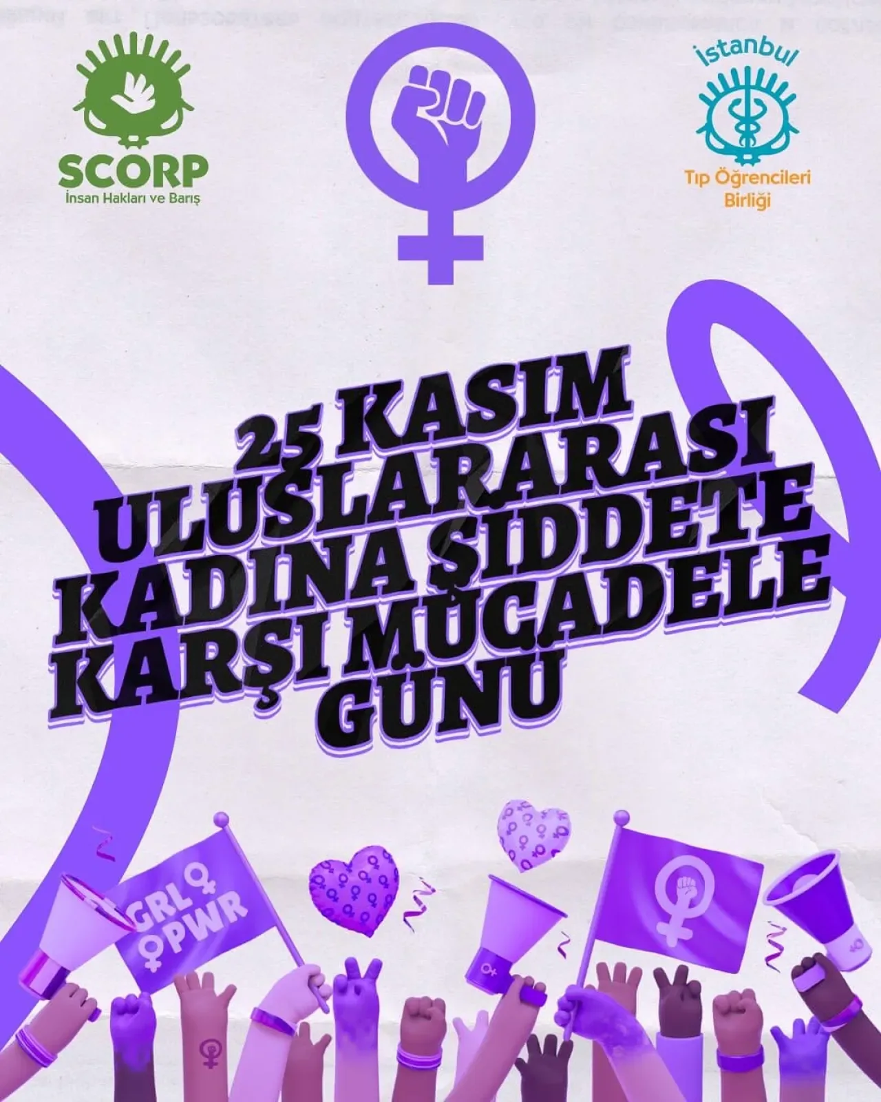 25 Kasım'da Kadına Yönelik Şiddetle Mücadele ve Dayanışma Vurgusu 25 Kasım'da Kadına Yönelik Şiddetle Mücadele ve Dayanışma Vurgusu