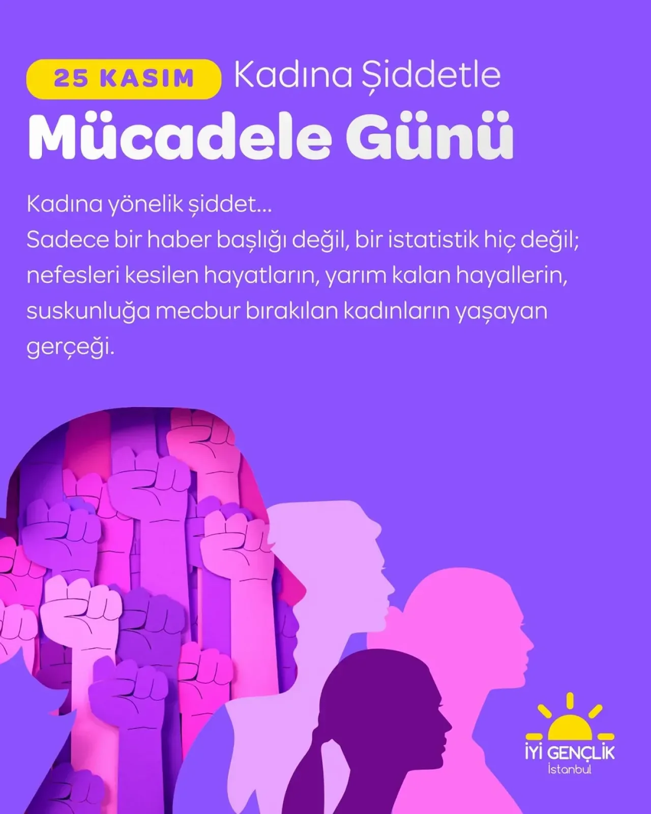 Gençler, Adil ve Eşit Bir Toplum İçin Değişimin Parçası Olmaya Çağırıyor Gençler, Adil ve Eşit Bir Toplum İçin Değişimin Parçası Olmaya Çağırıyor