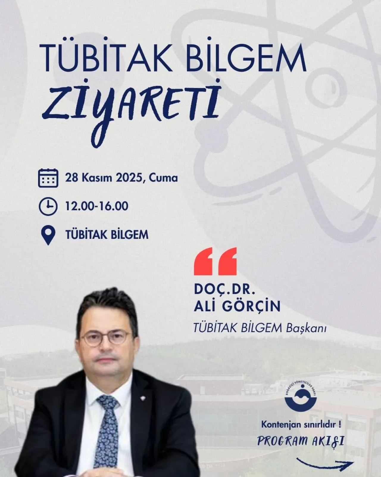 Boğaziçi Yöneticiler Vakfı Öğrencileri TÜBİTAK BİLGEM'de Tecrübe Paylaşımında Bulunacak Boğaziçi Yöneticiler Vakfı Öğrencileri TÜBİTAK BİLGEM'de Tecrübe Paylaşımında Bulunacak