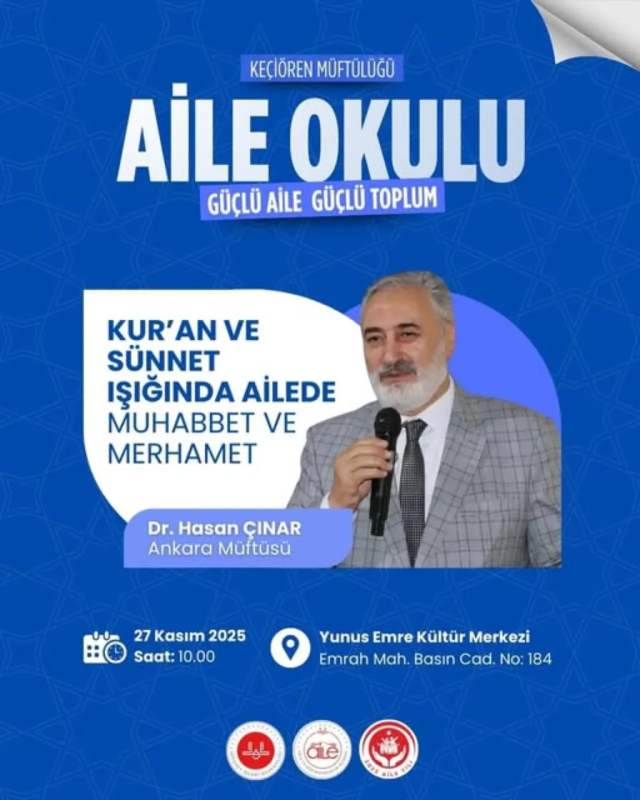 Keçiören'de "Aile Okulu" Projesi Başlıyor: Güçlü Aile, Güçlü Toplum Keçiören'de "Aile Okulu" Projesi Başlıyor: Güçlü Aile, Güçlü Toplum