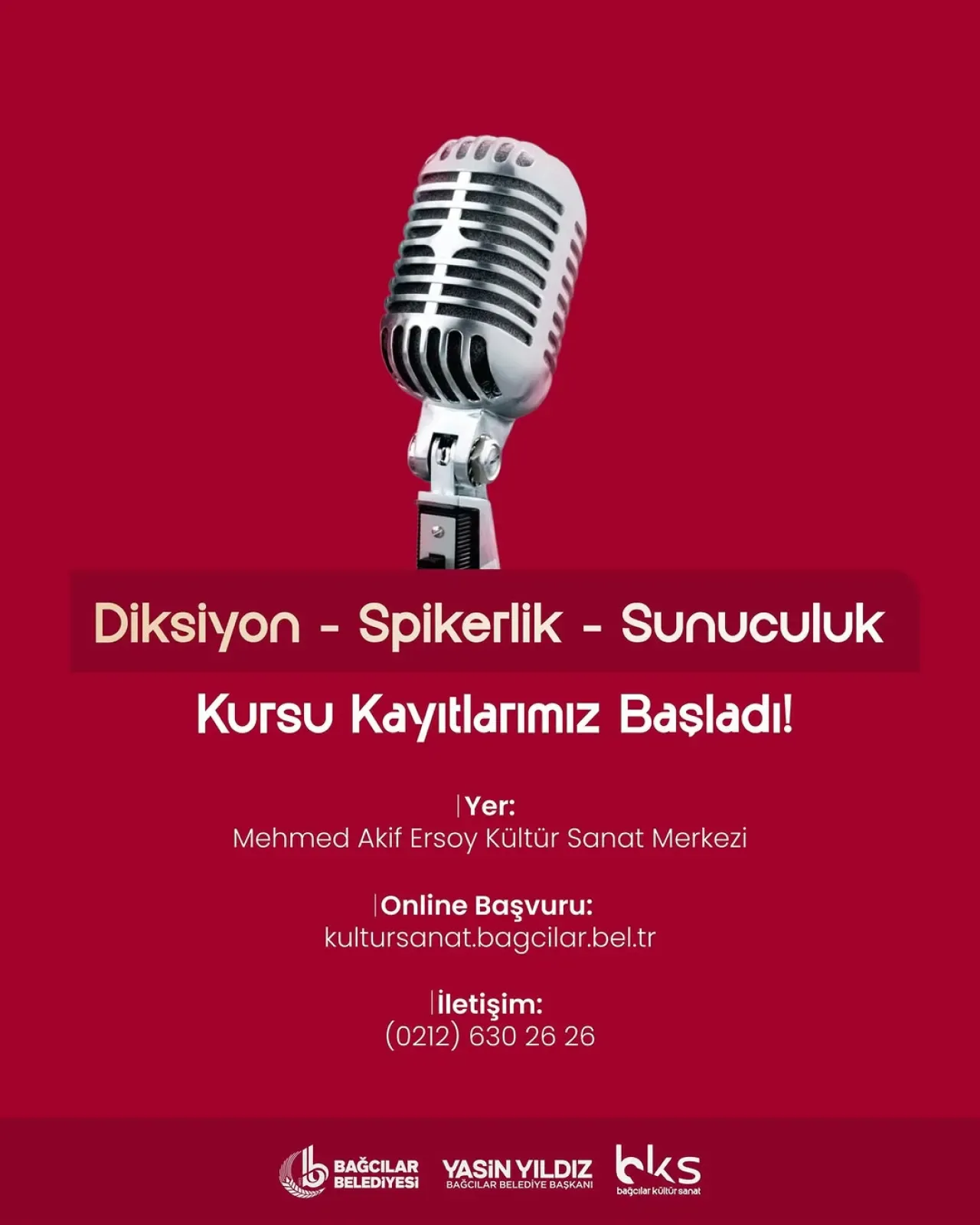 Bağcılar'da Profesyonel Ses ve İfade Eğitimi Fırsatı Bağcılar'da Profesyonel Ses ve İfade Eğitimi Fırsatı