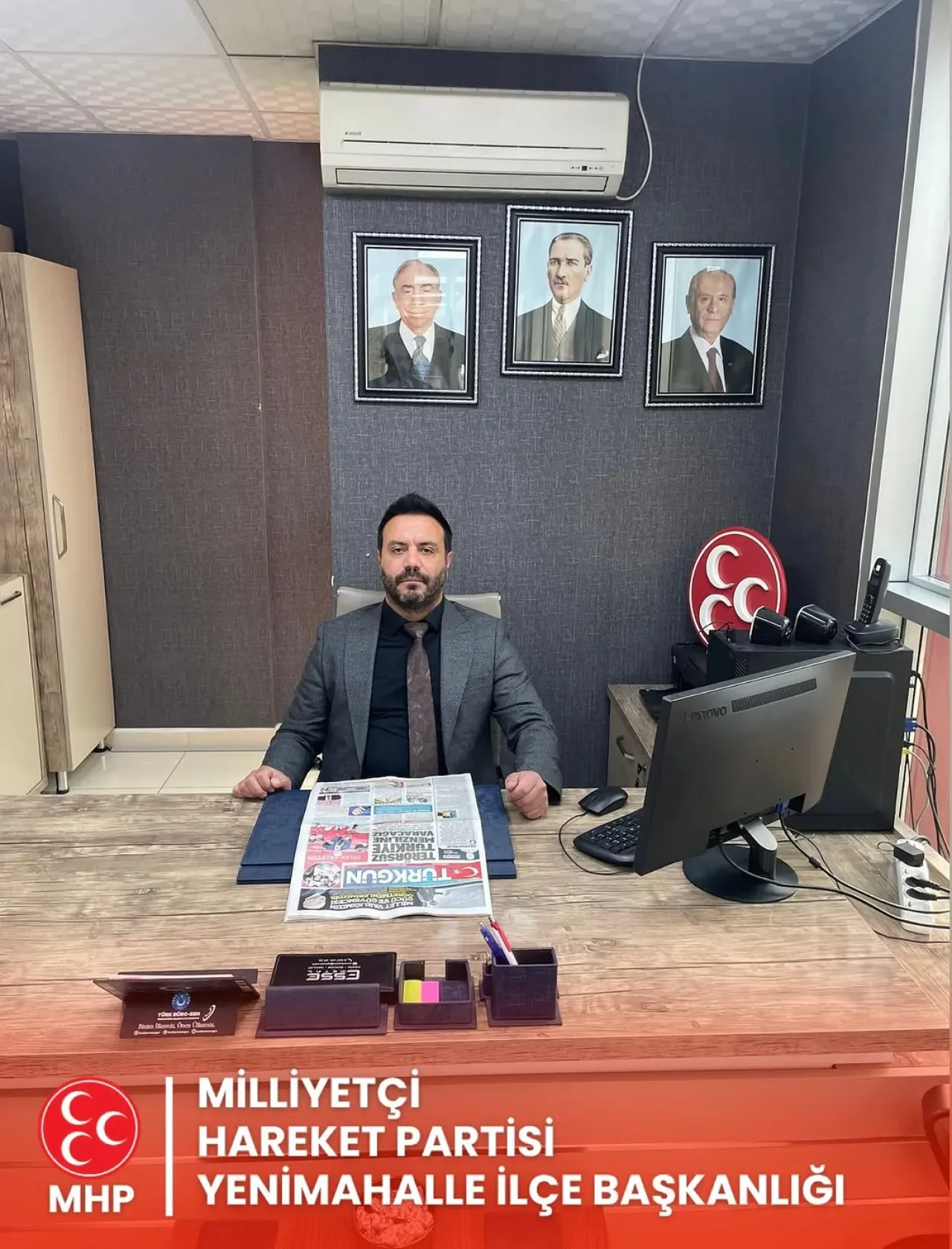 MHP Yenimahalle İlçe Başkanlığı'nda Nöbetçi Başkan İngeç Görevde MHP Yenimahalle İlçe Başkanlığı'nda Nöbetçi Başkan İngeç Görevde