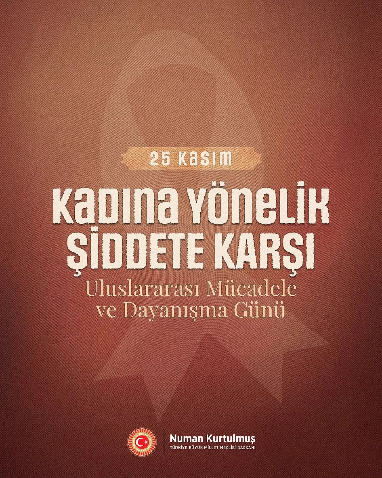 Numan Kurtulmuş'tan 25 Kasım Mesajı: Kadına Şiddet Toplumsal Bir Ayıptır Numan Kurtulmuş'tan 25 Kasım Mesajı: Kadına Şiddet Toplumsal Bir Ayıptır