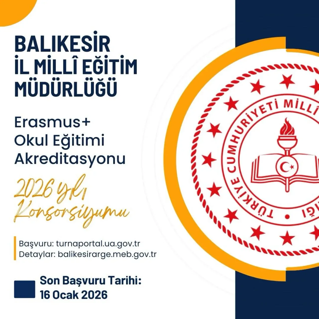 Balıkesir'de Erasmus Okul Eğitimi Akreditasyonu Başvuruları Başladı Balıkesir'de Erasmus Okul Eğitimi Akreditasyonu Başvuruları Başladı