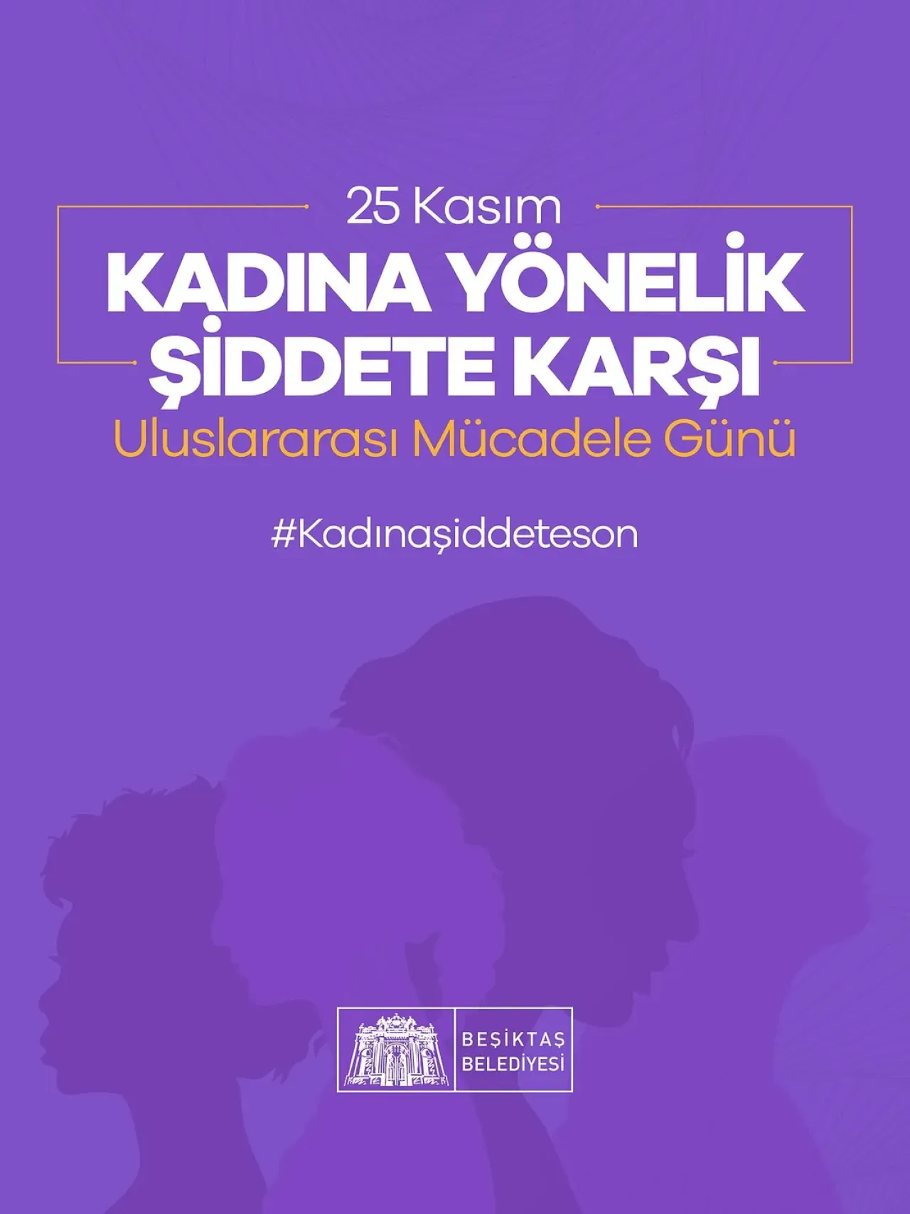 Beşiktaş Belediyesi, 25 Kasım'da Kadına Yönelik Şiddetle Mücadele Sözünü Yineledi Beşiktaş Belediyesi, 25 Kasım'da Kadına Yönelik Şiddetle Mücadele Sözünü Yineledi