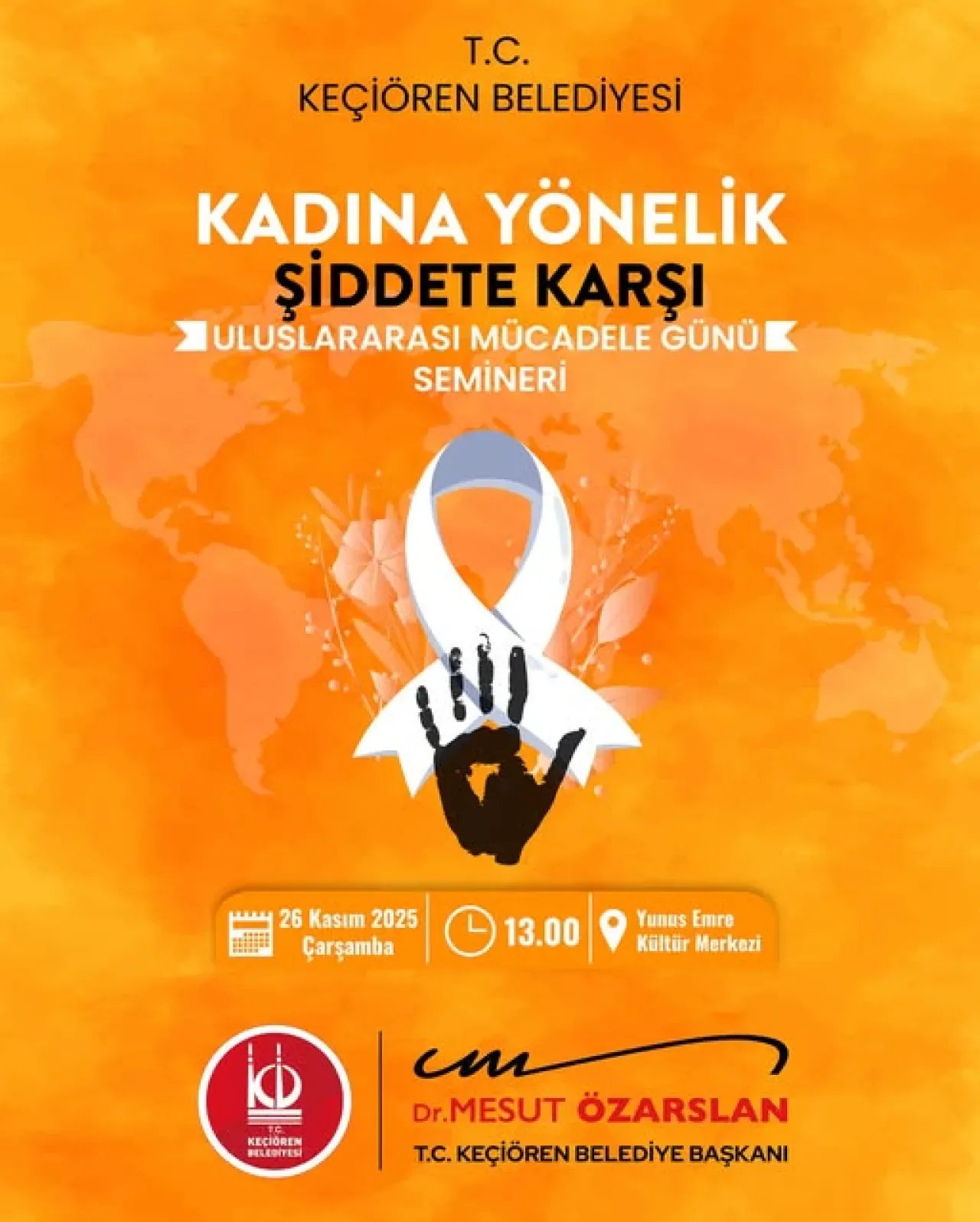 Keçiören'de Kadına Yönelik Şiddetle Mücadele Semineri Düzenleniyor Keçiören'de Kadına Yönelik Şiddetle Mücadele Semineri Düzenleniyor