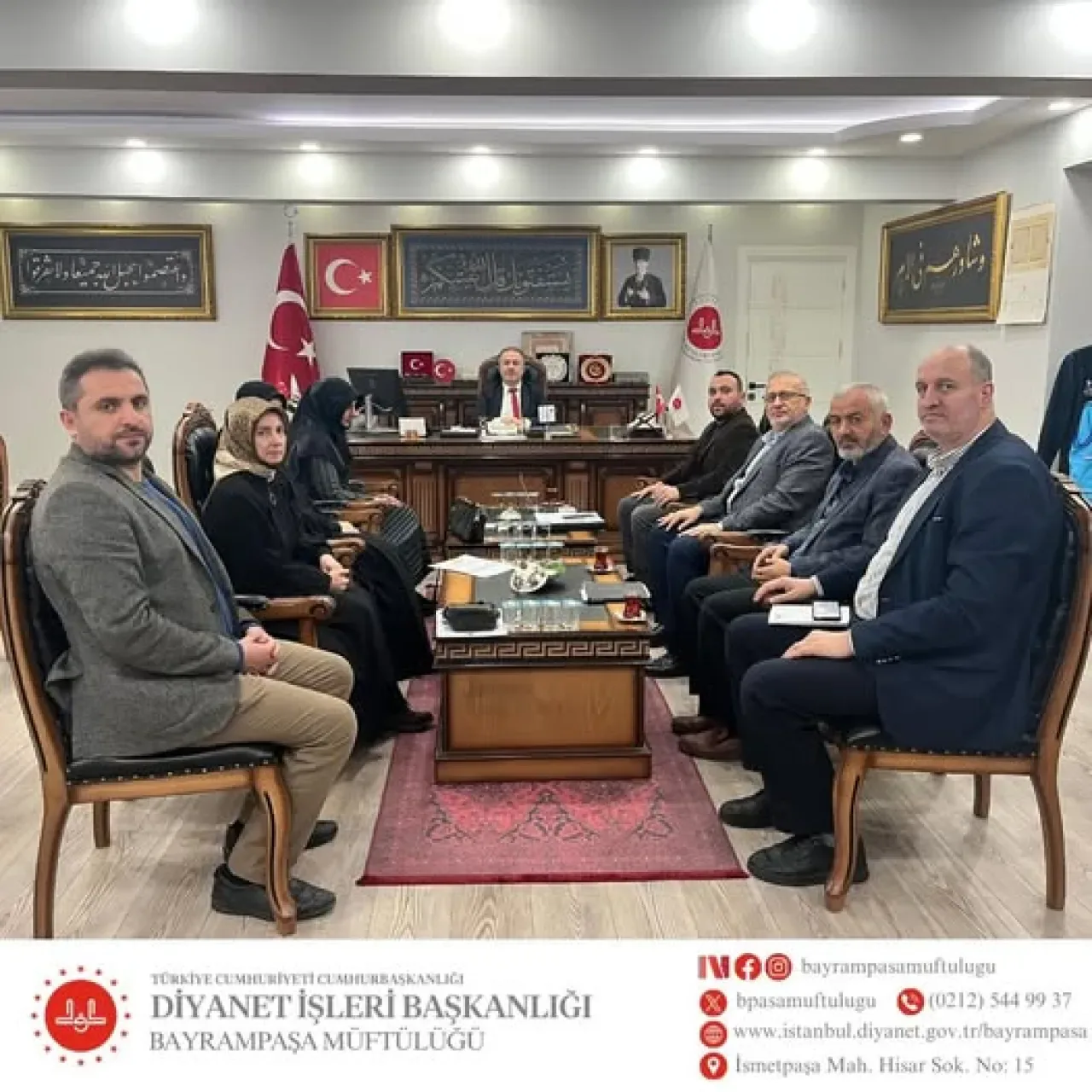 Bayrampaşa Müftülüğü, Hafızlık Eğitiminde Kalite İçin Çalıştay Öncesi Toplantı Yaptı Bayrampaşa Müftülüğü, Hafızlık Eğitiminde Kalite İçin Çalıştay Öncesi Toplantı Yaptı