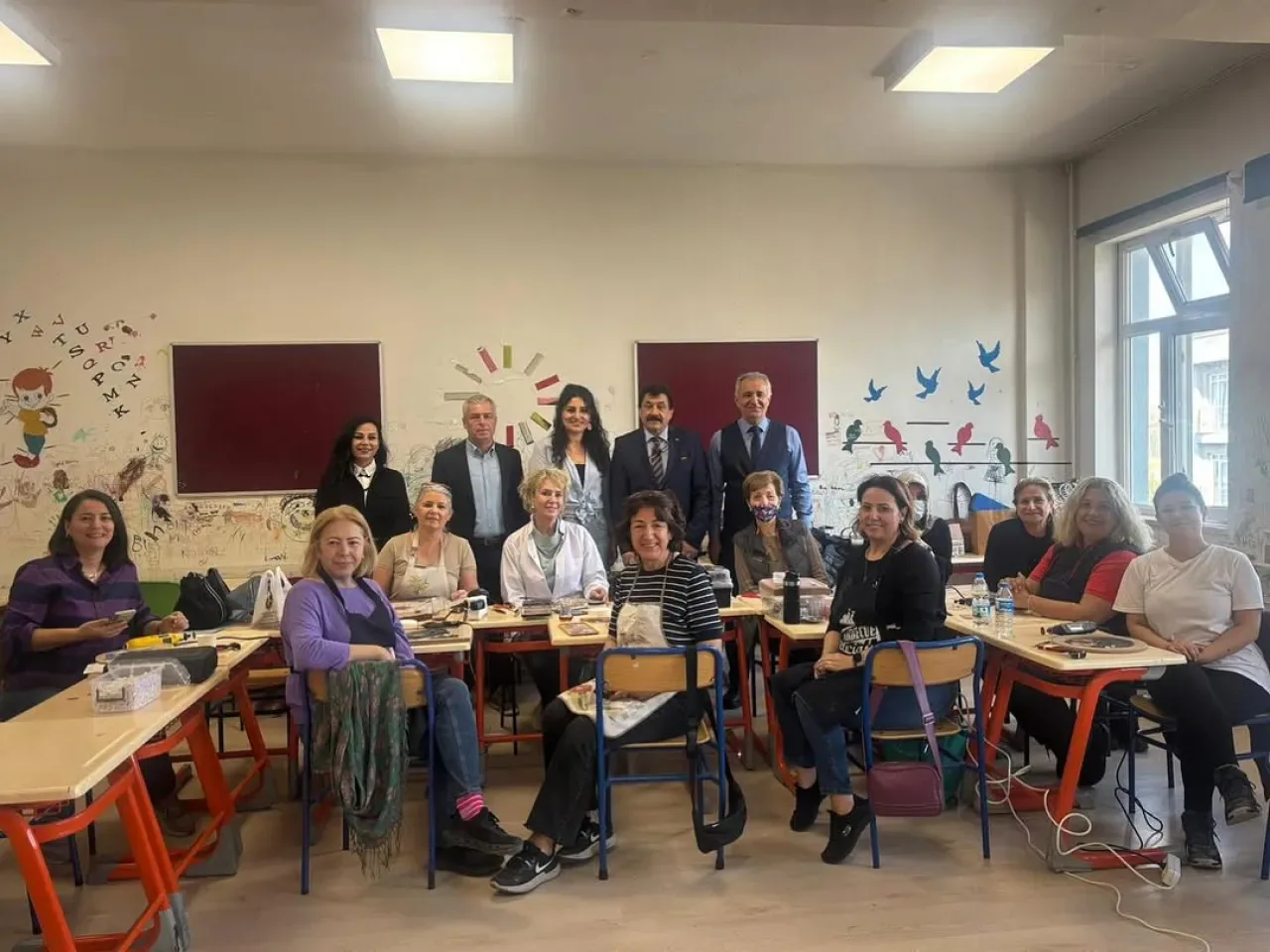 Tuzla'da Mozaik Kursiyerleri Sanatla Buluşuyor Tuzla'da Mozaik Kursiyerleri Sanatla Buluşuyor