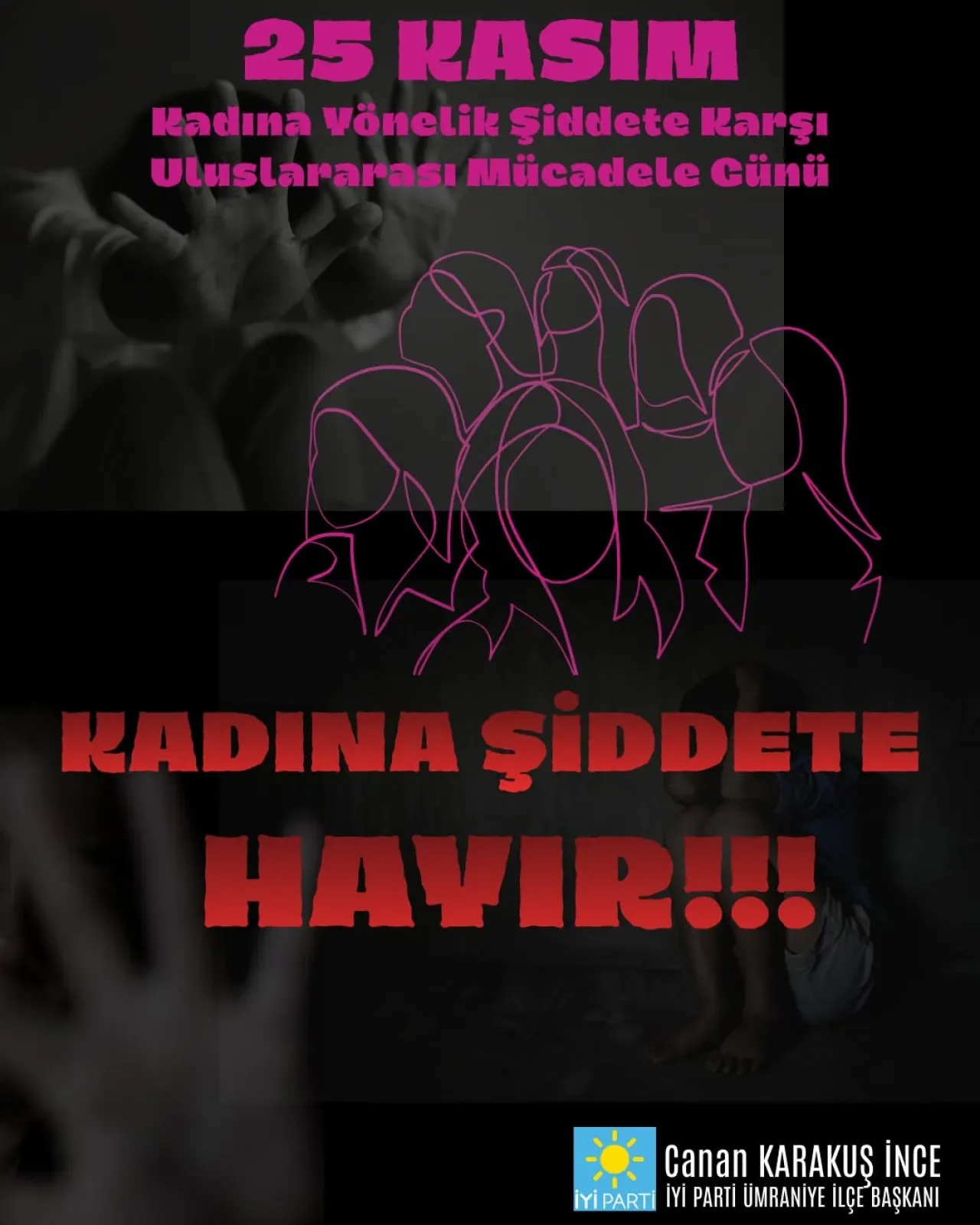 İYİ Parti Ümraniye'den Kadın Hakları ve Şiddetle Mücadele Vurgusu İYİ Parti Ümraniye'den Kadın Hakları ve Şiddetle Mücadele Vurgusu