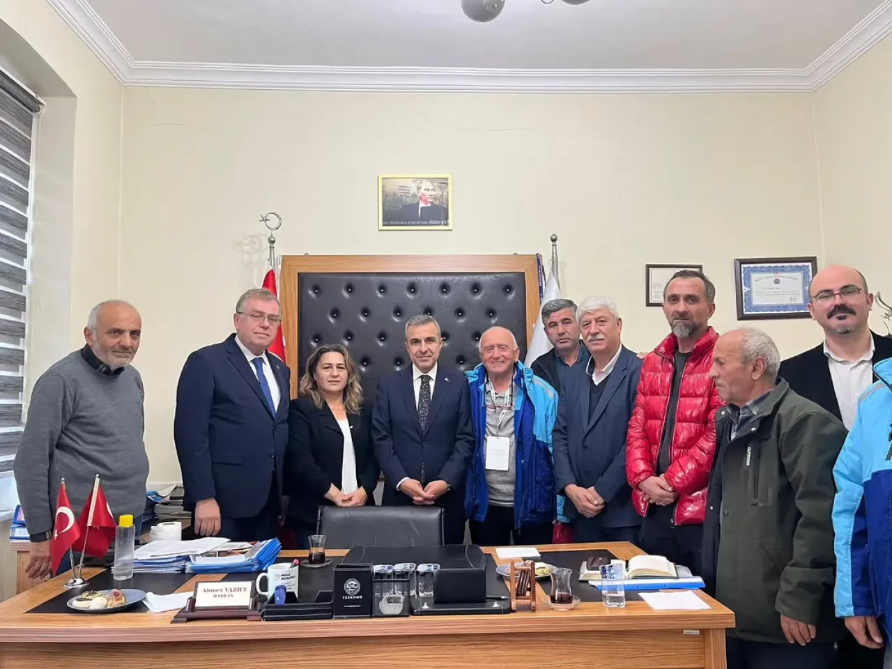 Beyoğlu Kaymakamı Atasoy, Milli Piyango Çalışanlarını Ziyaret Etti Beyoğlu Kaymakamı Atasoy, Milli Piyango Çalışanlarını Ziyaret Etti